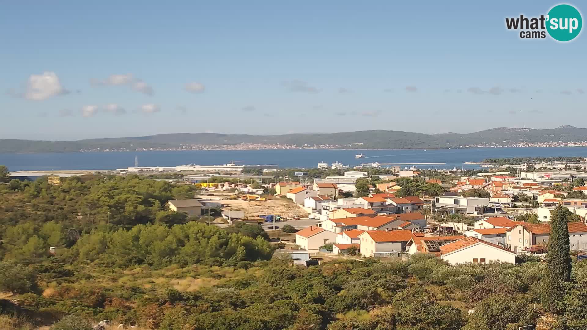 Zadar Port Gazenica Webcam Panorama, Zadar, Kroatien