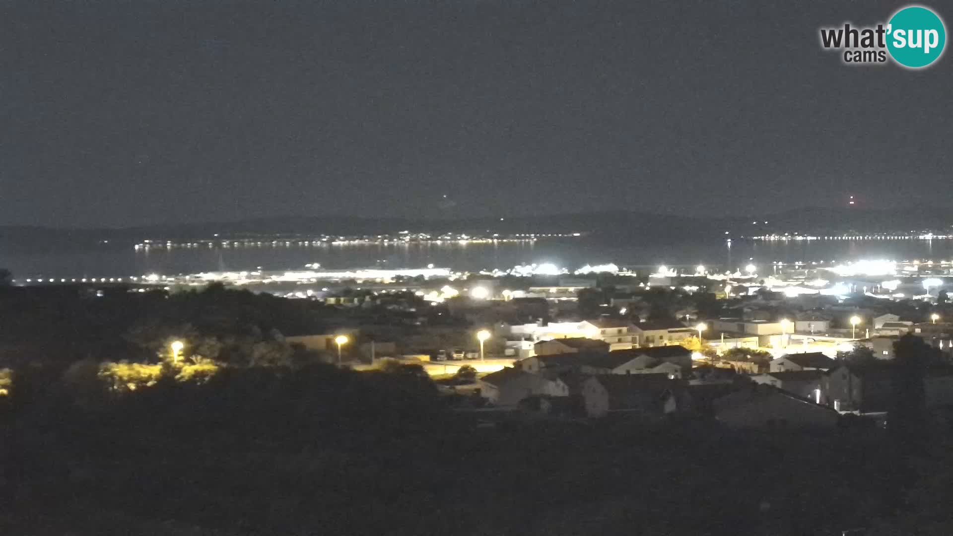 Panoramska web kamera Luke Gaženica u Zadru, Hrvatska