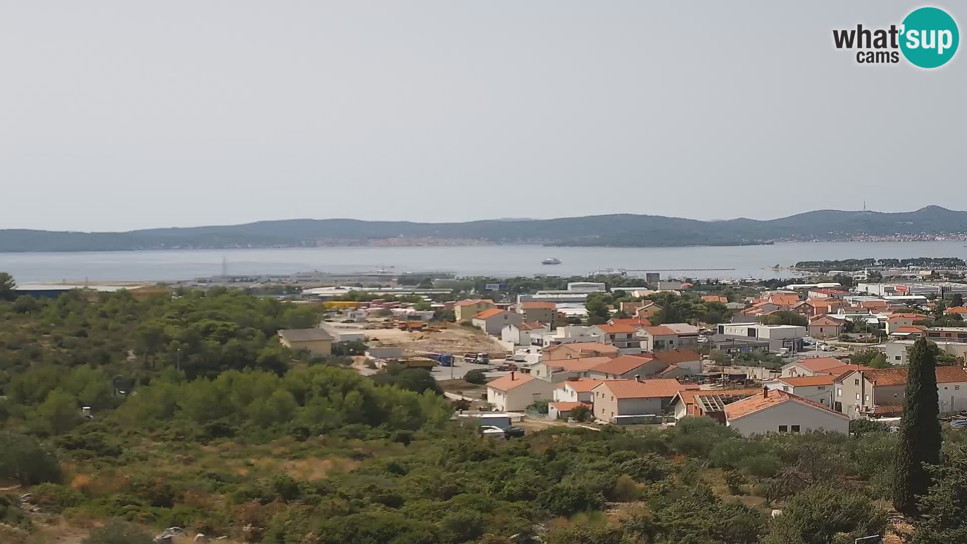 Zadar Port Gazenica Webcam Panorama, Zadar, Kroatien