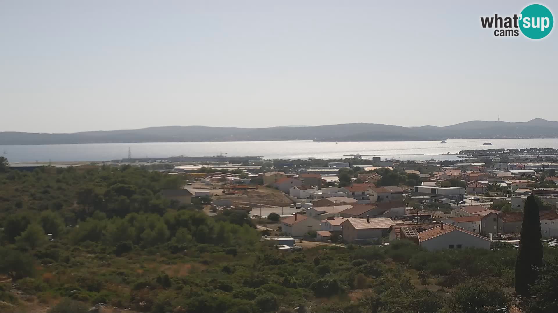 Zadar Port Gazenica Webcam Panorama, Zadar, Kroatien