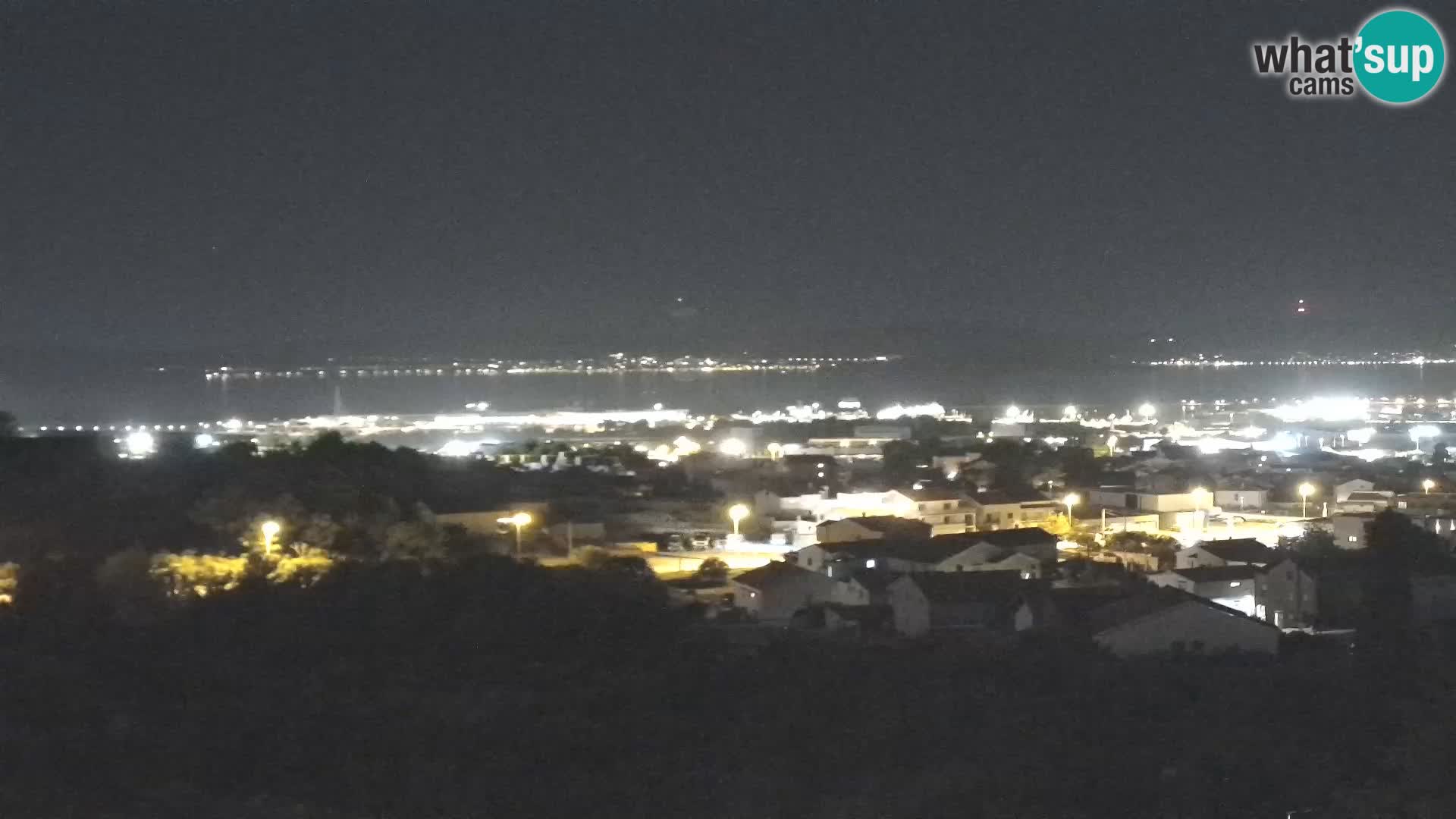Panorama de la Webcam del Puerto Gazenica de Zadar, Zadar, Croacia