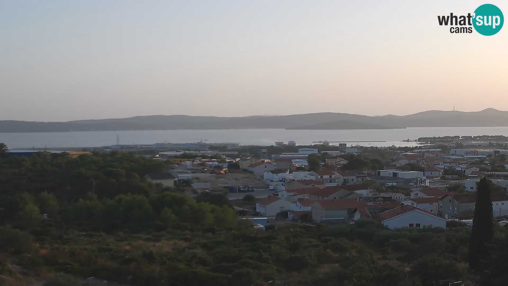 Zadar Port Gazenica Webcam Panorama, Zadar, Croatia