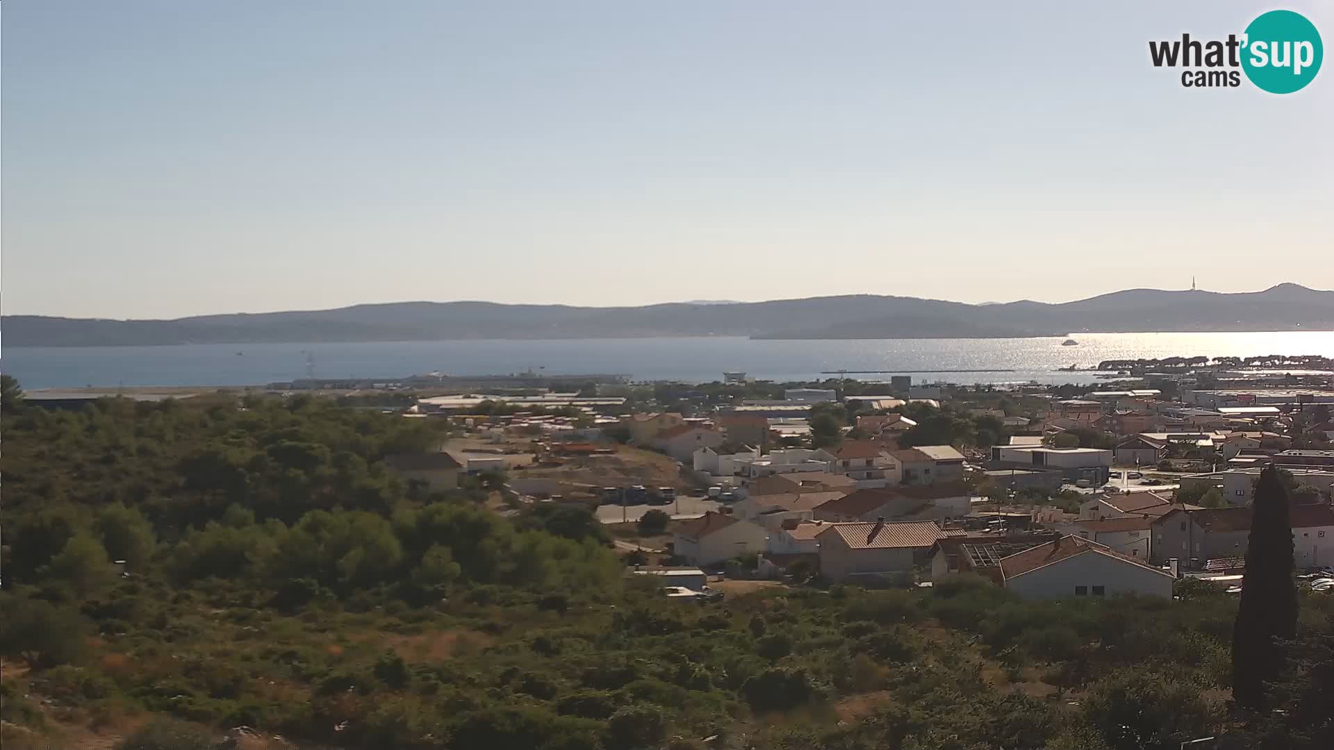 Zadar Port Gazenica Webcam Panorama, Zadar, Kroatien