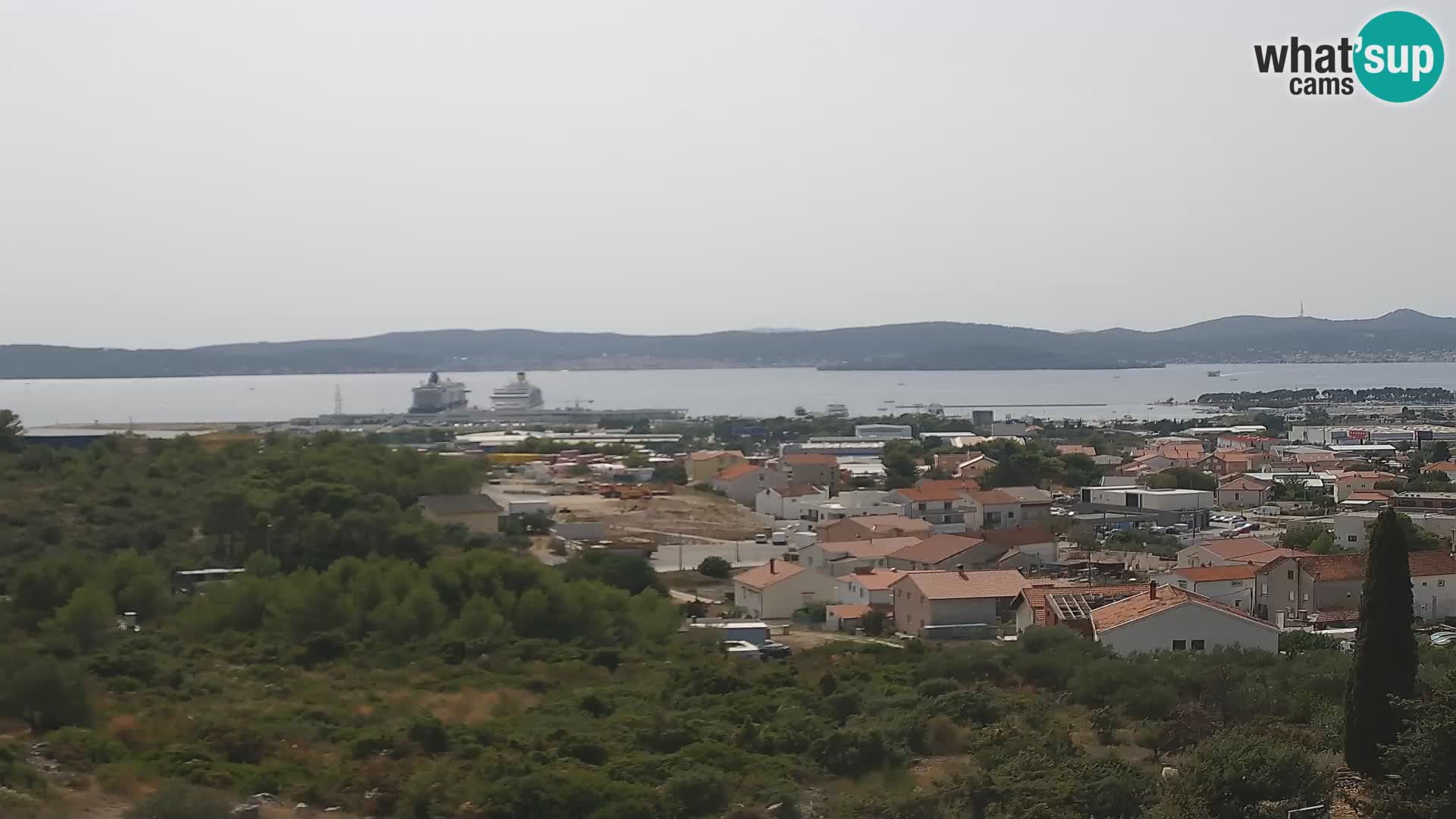 Zadar Port Gazenica Webcam Panorama, Zadar, Croatia