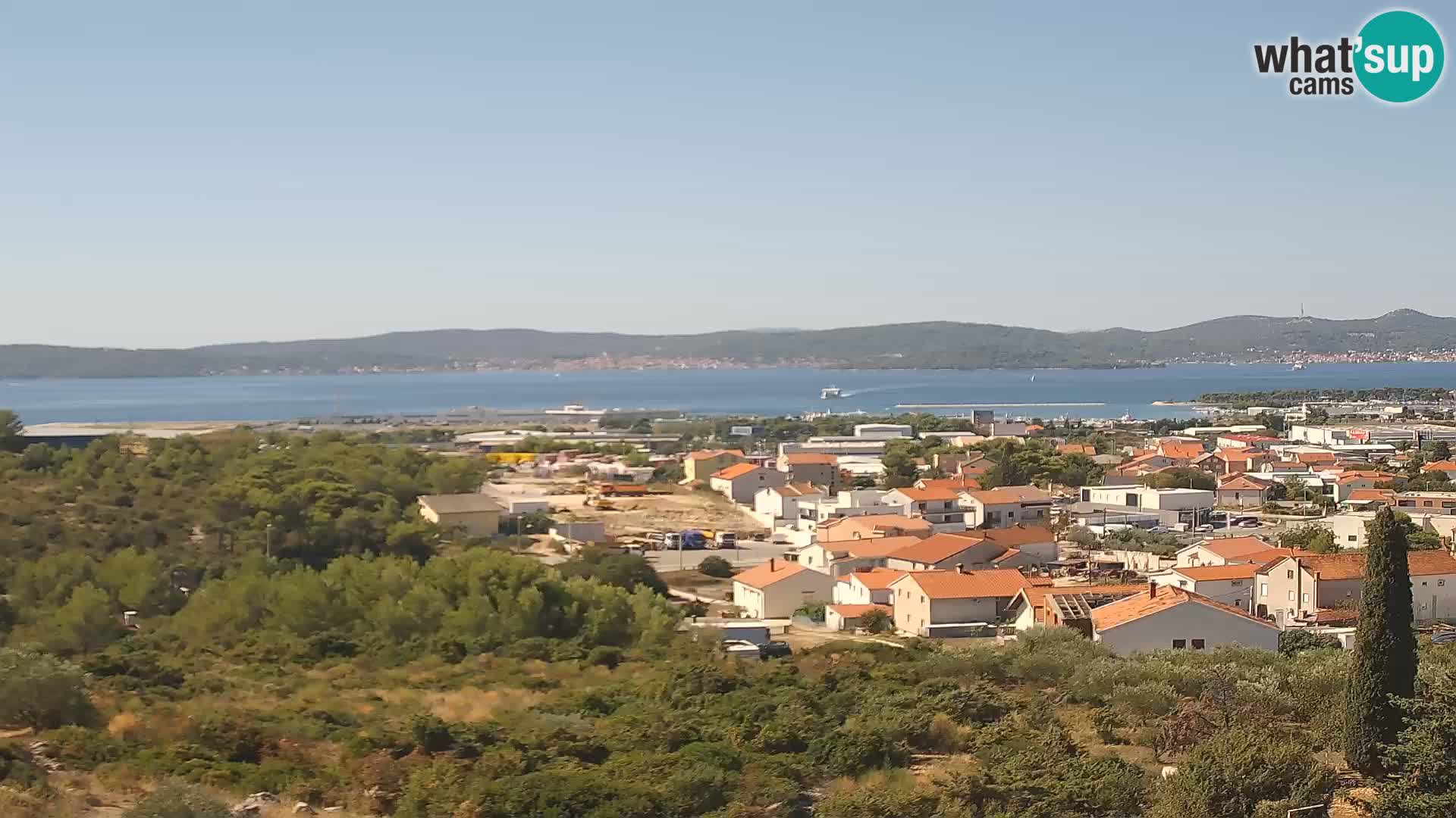 Zadar Port Gazenica Webcam Panorama, Zadar, Croatie