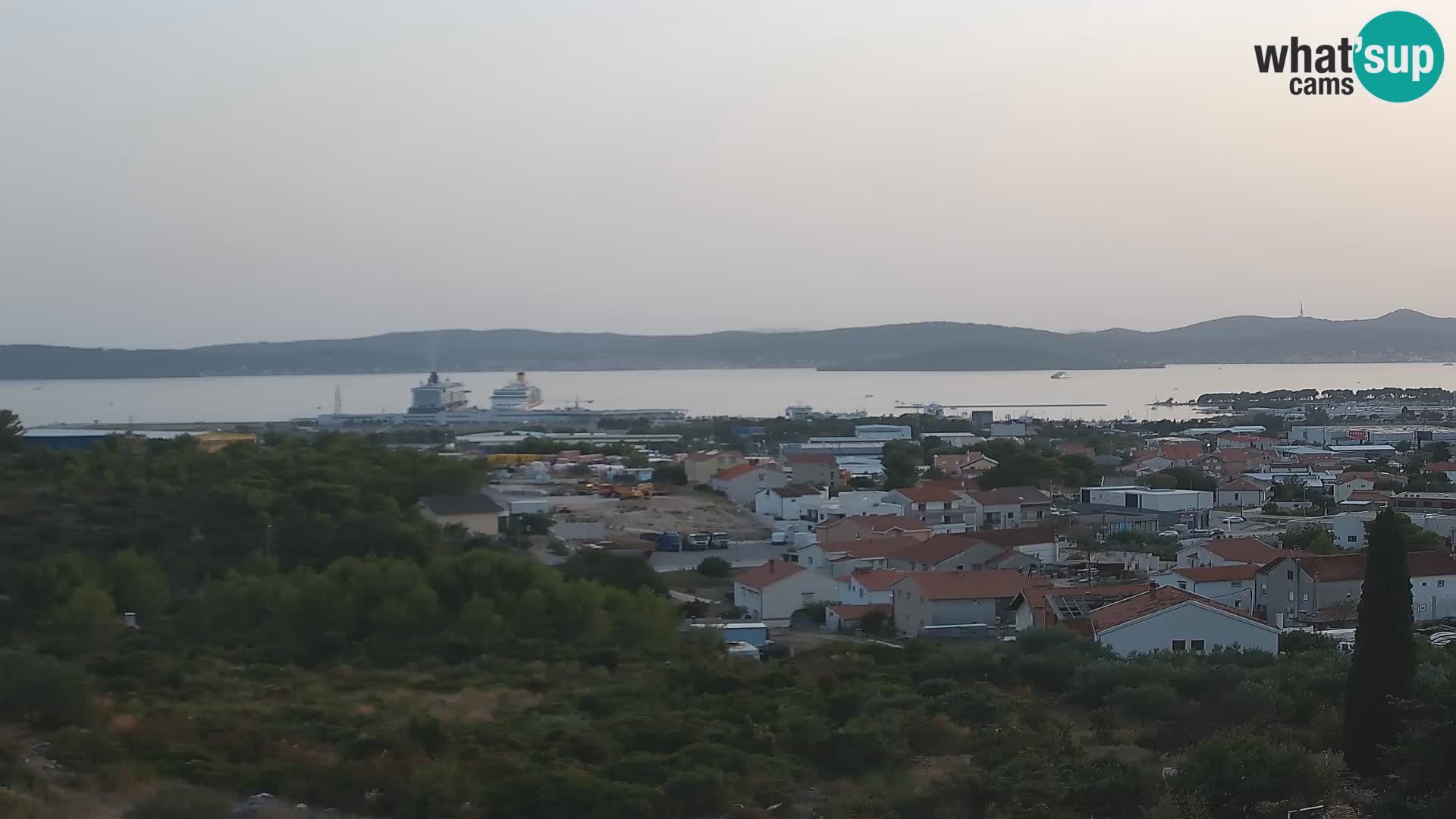 Zadar Porto di Gazenica Webcam Panorama, Zara, Croazia
