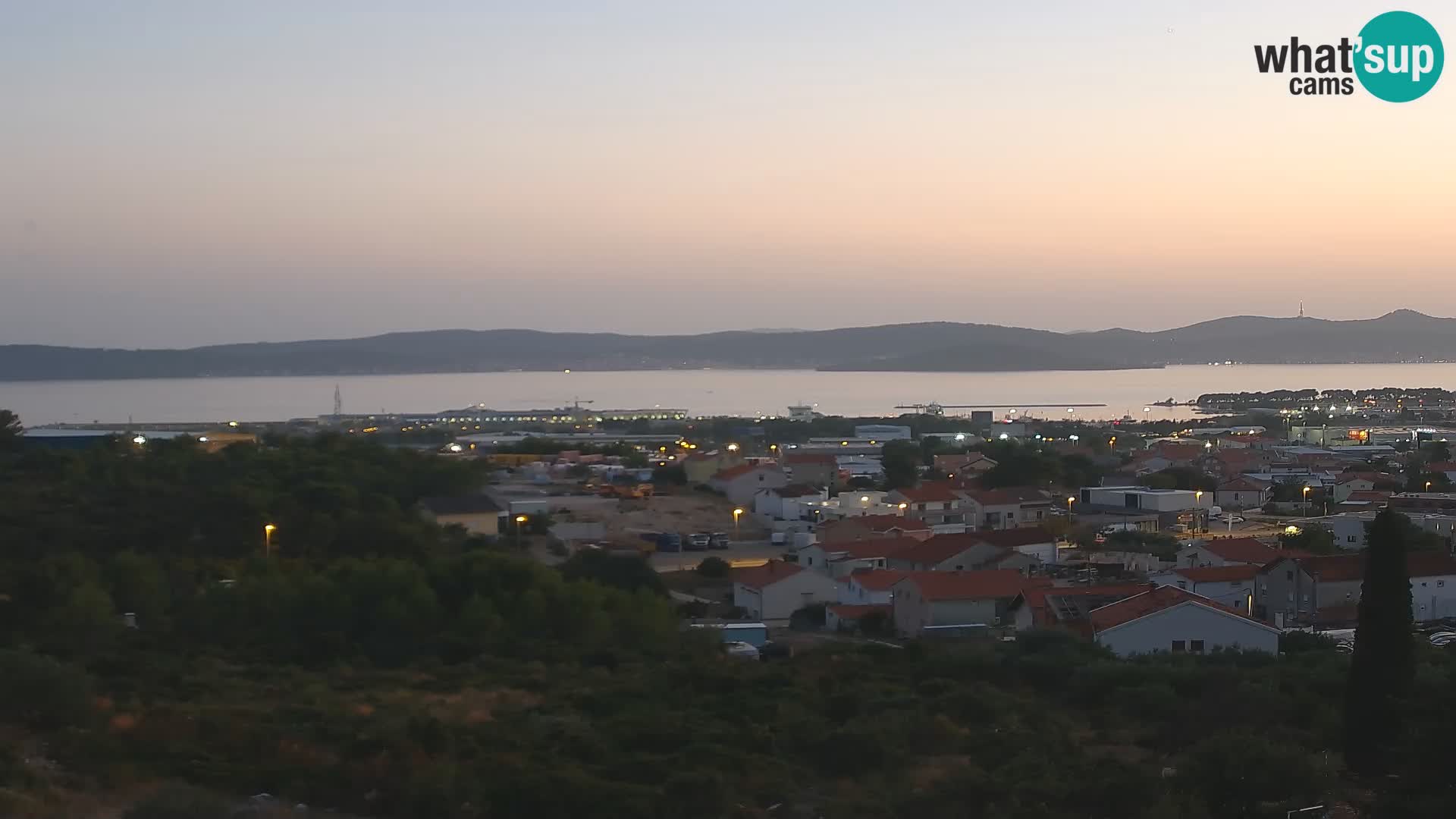 Zadar Port Gazenica Webcam Panorama, Zadar, Croatia