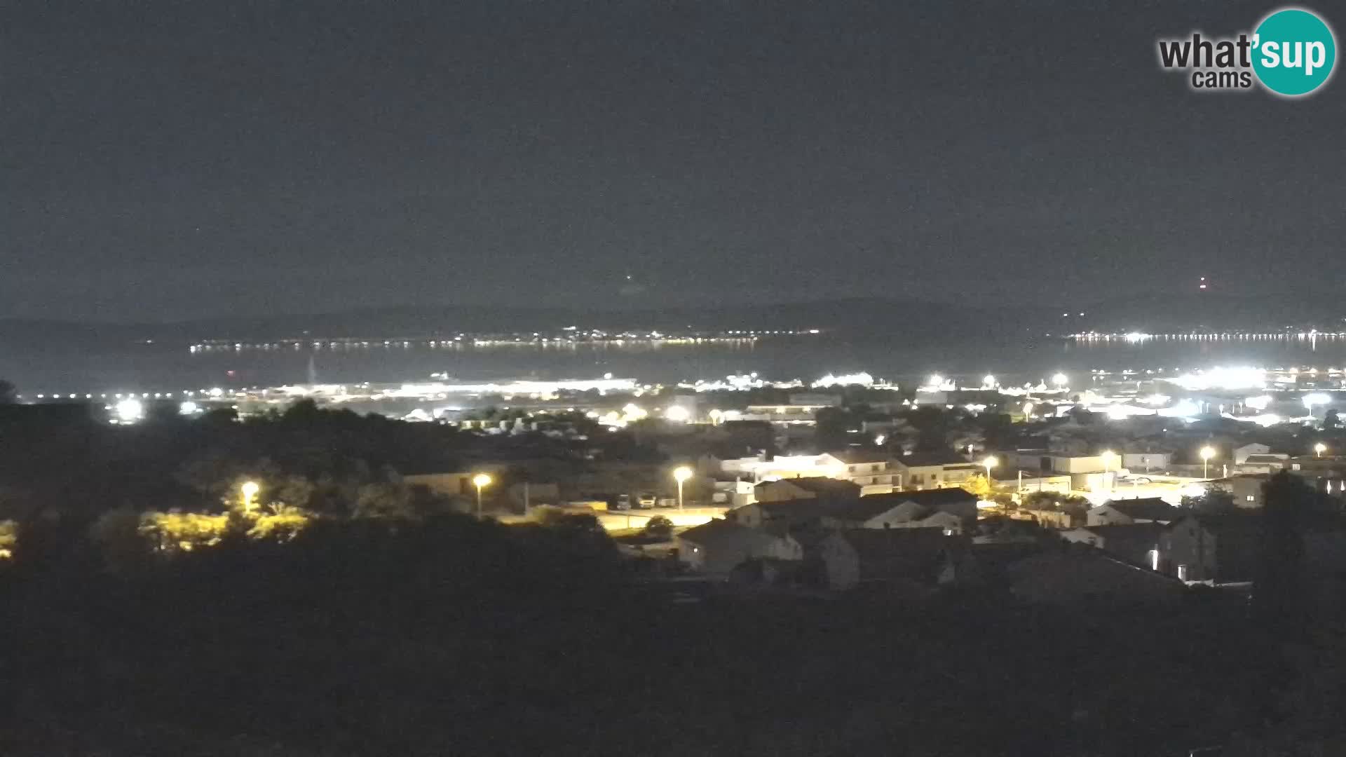 Panorama de la Webcam del Puerto Gazenica de Zadar, Zadar, Croacia