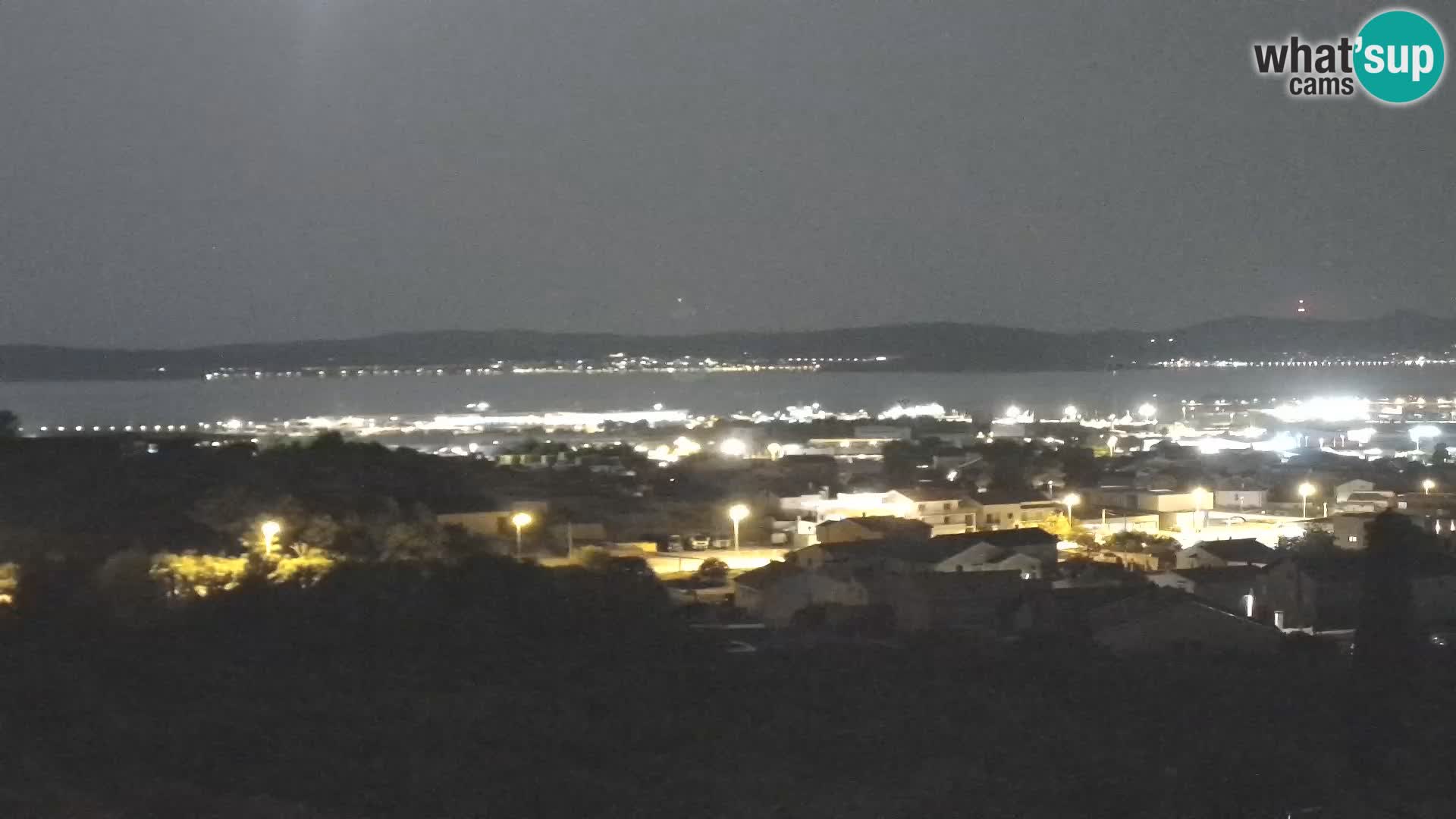 Panorama de la Webcam del Puerto Gazenica de Zadar, Zadar, Croacia