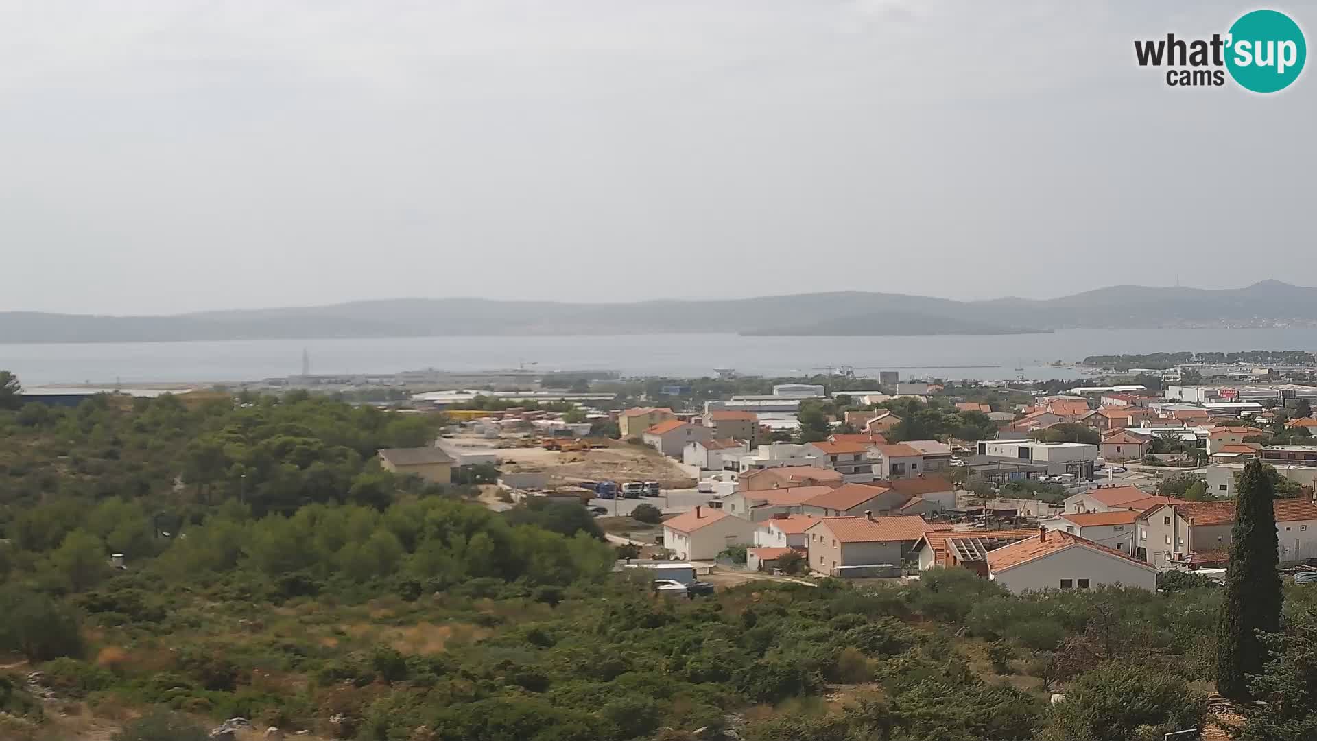 Panoramska web kamera Luke Gaženica u Zadru, Hrvatska