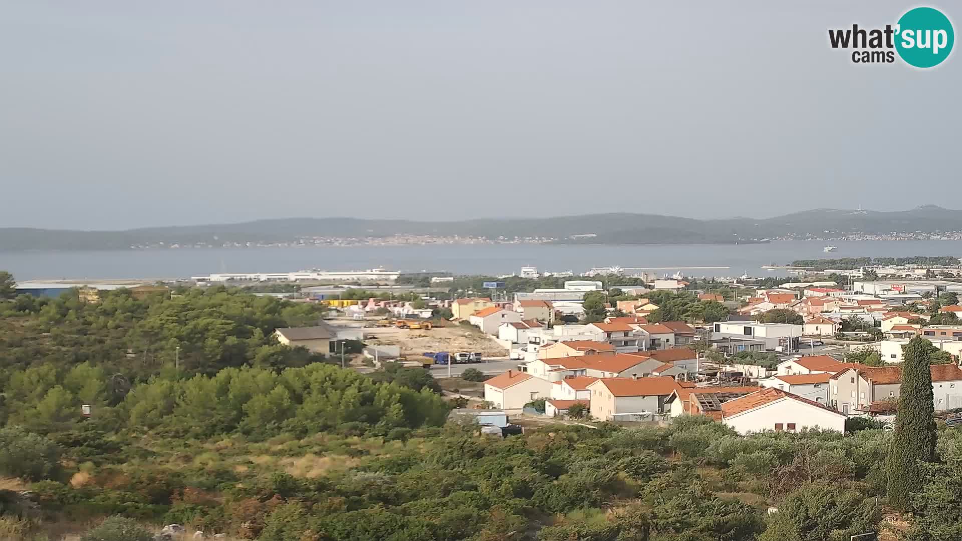 Panoramska web kamera Luke Gaženica u Zadru, Hrvatska
