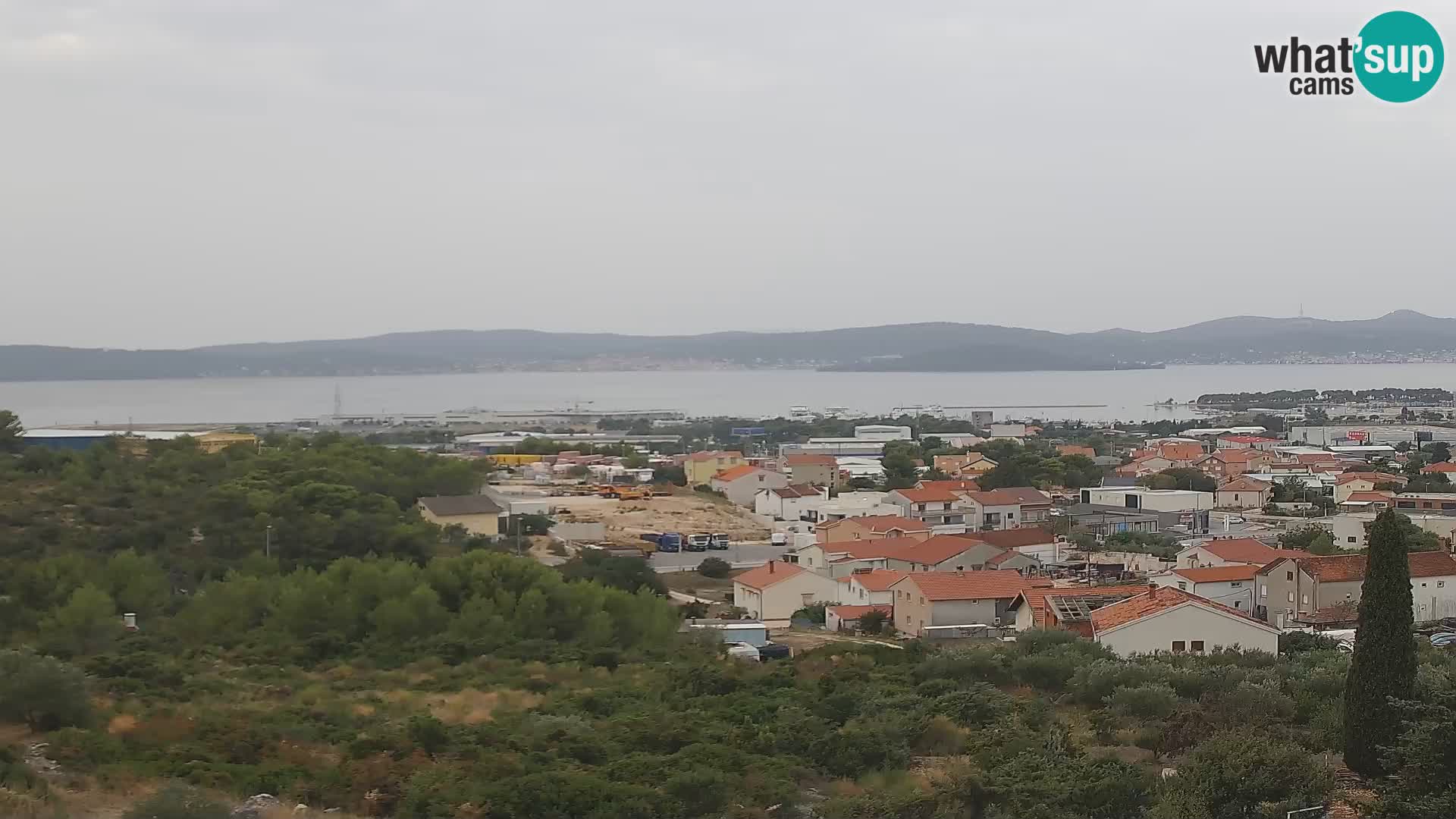 Zadar Port Gazenica Webcam Panorama, Zadar, Kroatien