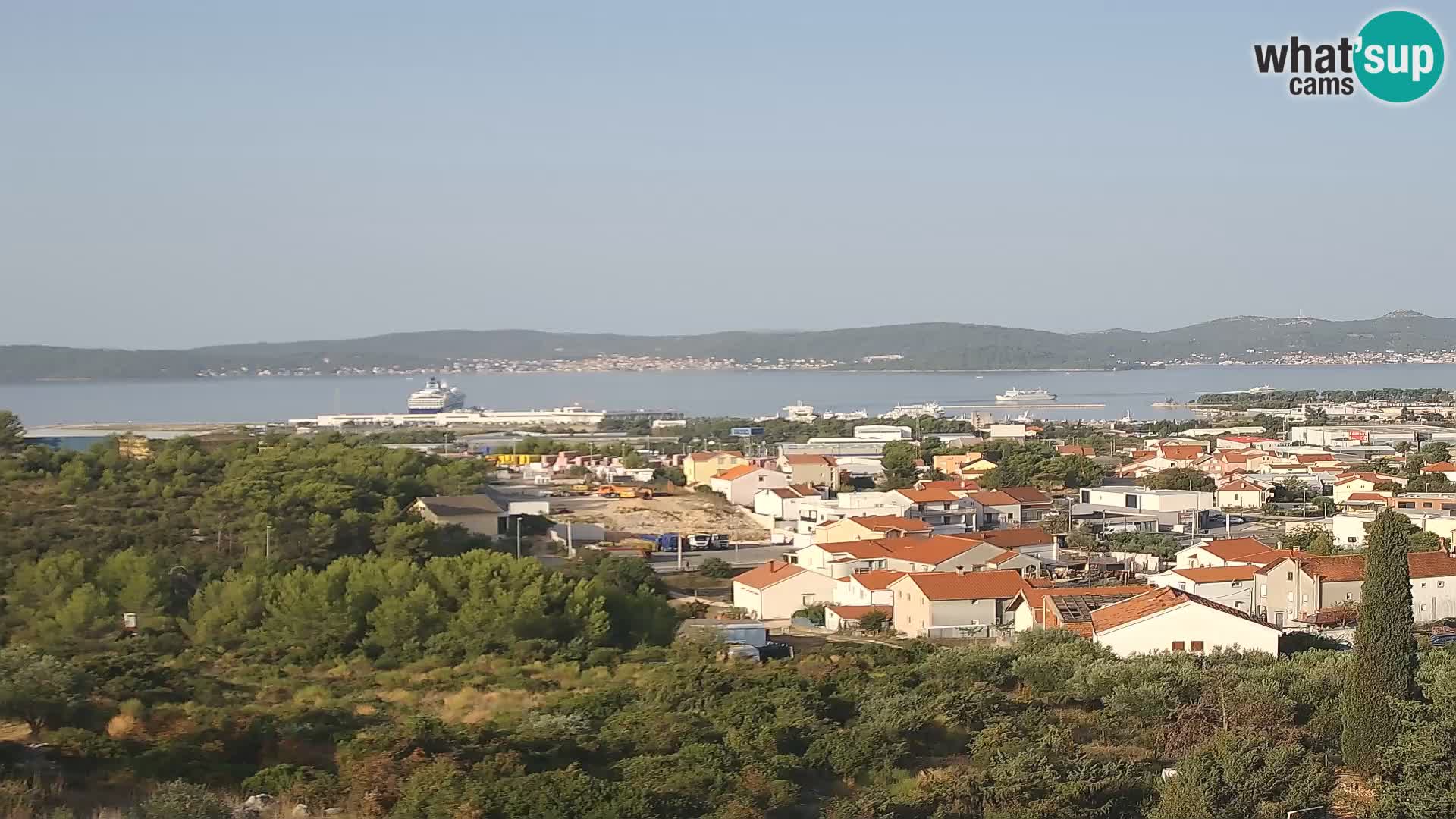 Zadar Porto di Gazenica Webcam Panorama, Zara, Croazia