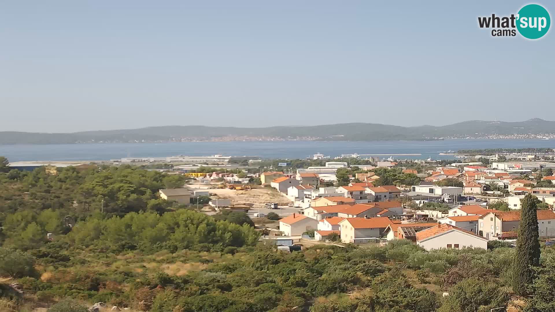 Zadar Port Gazenica Webcam Panorama, Zadar, Kroatien
