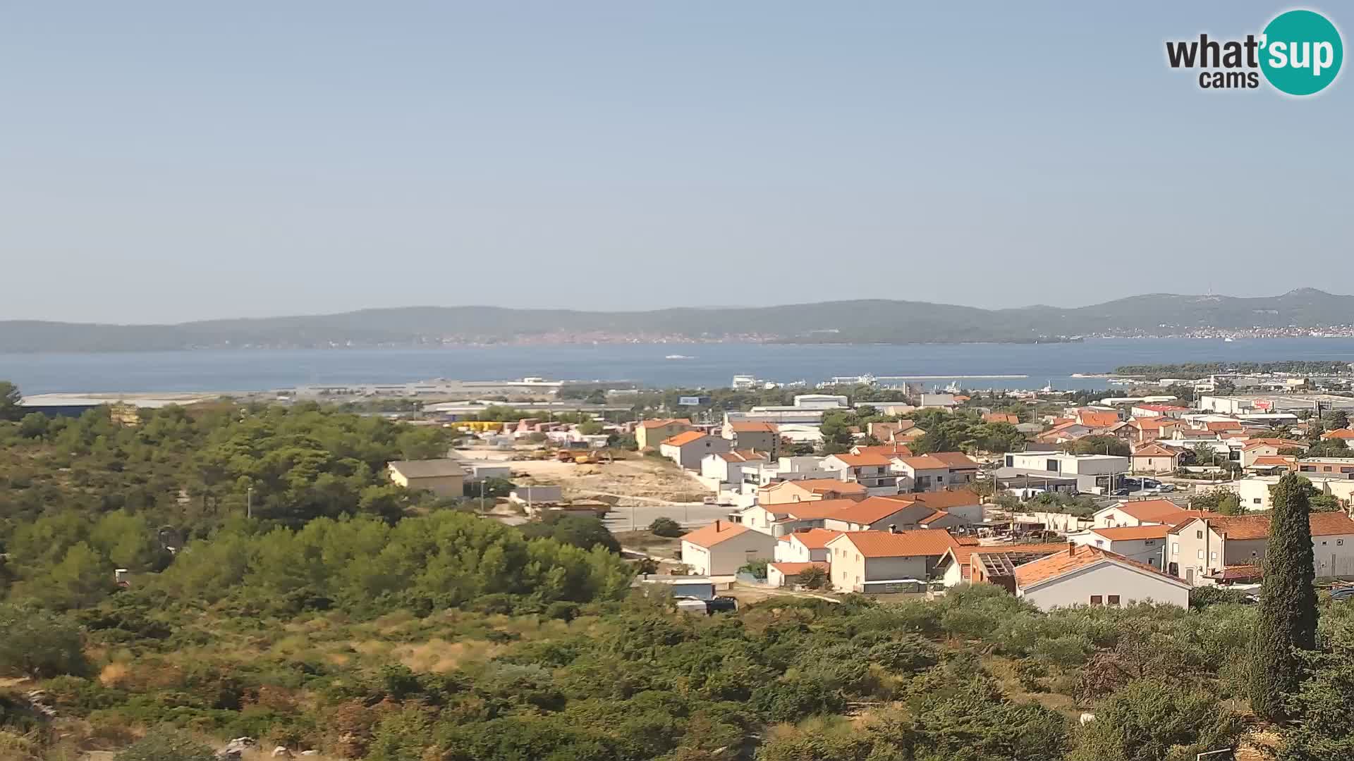 Zadar Port Gazenica Webcam Panorama, Zadar, Kroatien