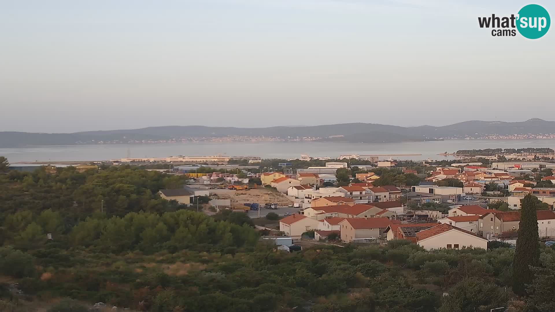 Zadar Port Gazenica Webcam Panorama, Zadar, Kroatien