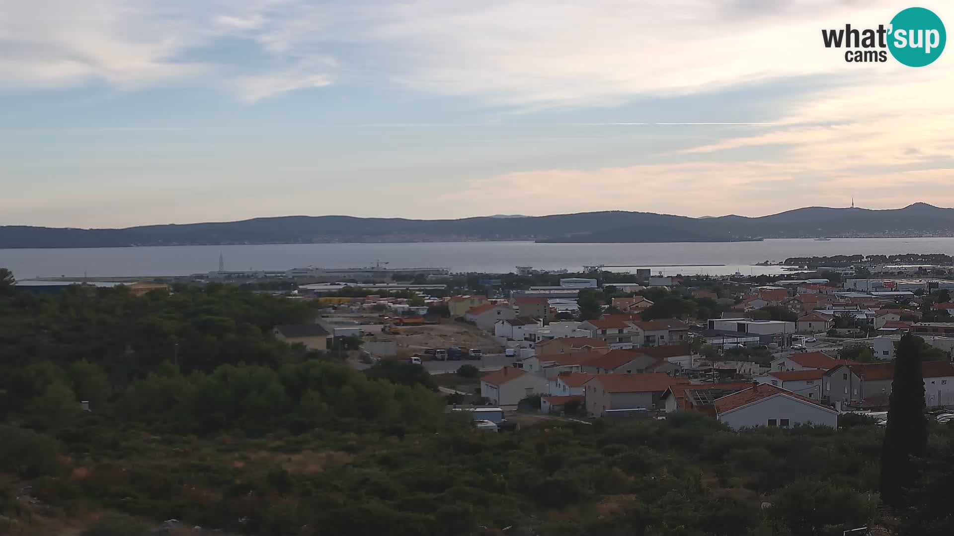 Panoramska web kamera Luke Gaženica u Zadru, Hrvatska