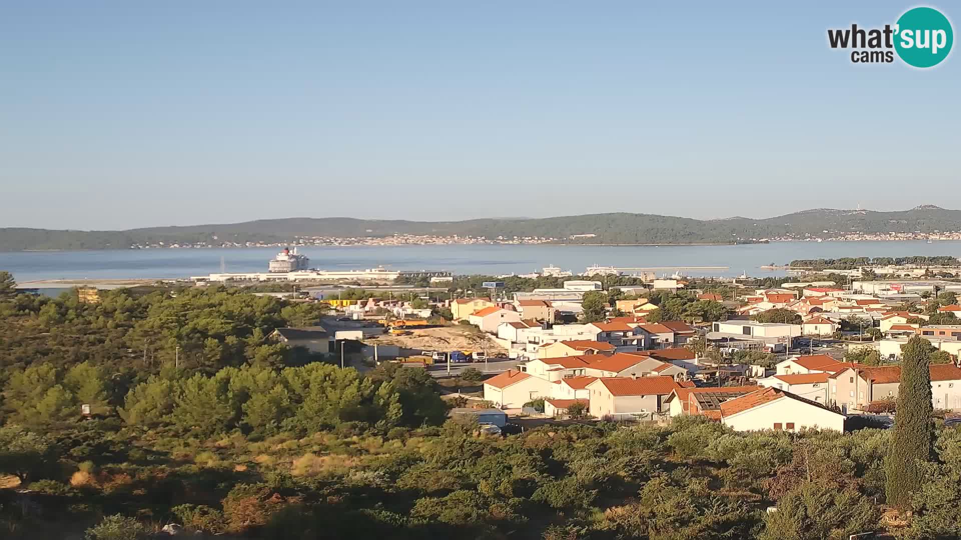 Zadar Porto di Gazenica Webcam Panorama, Zara, Croazia