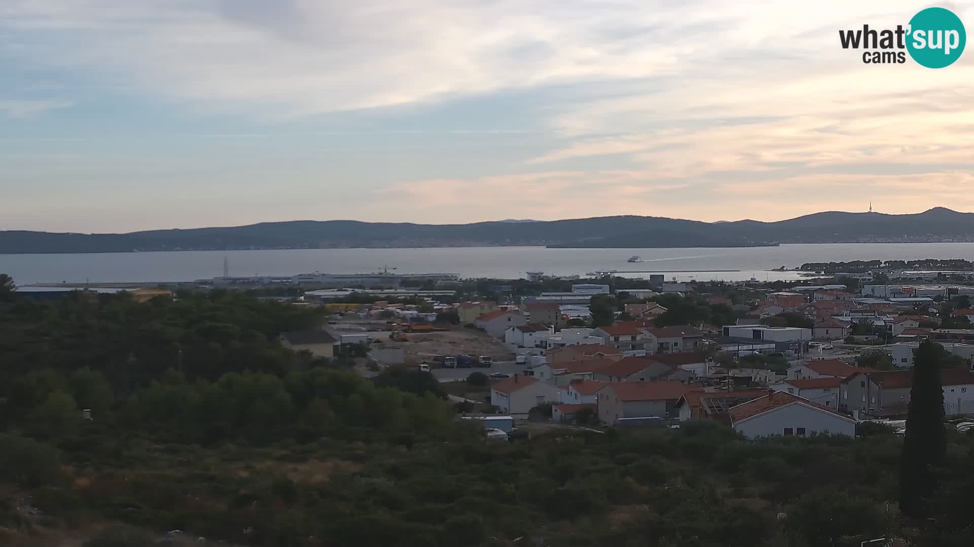 Zadar Porto di Gazenica Webcam Panorama, Zara, Croazia