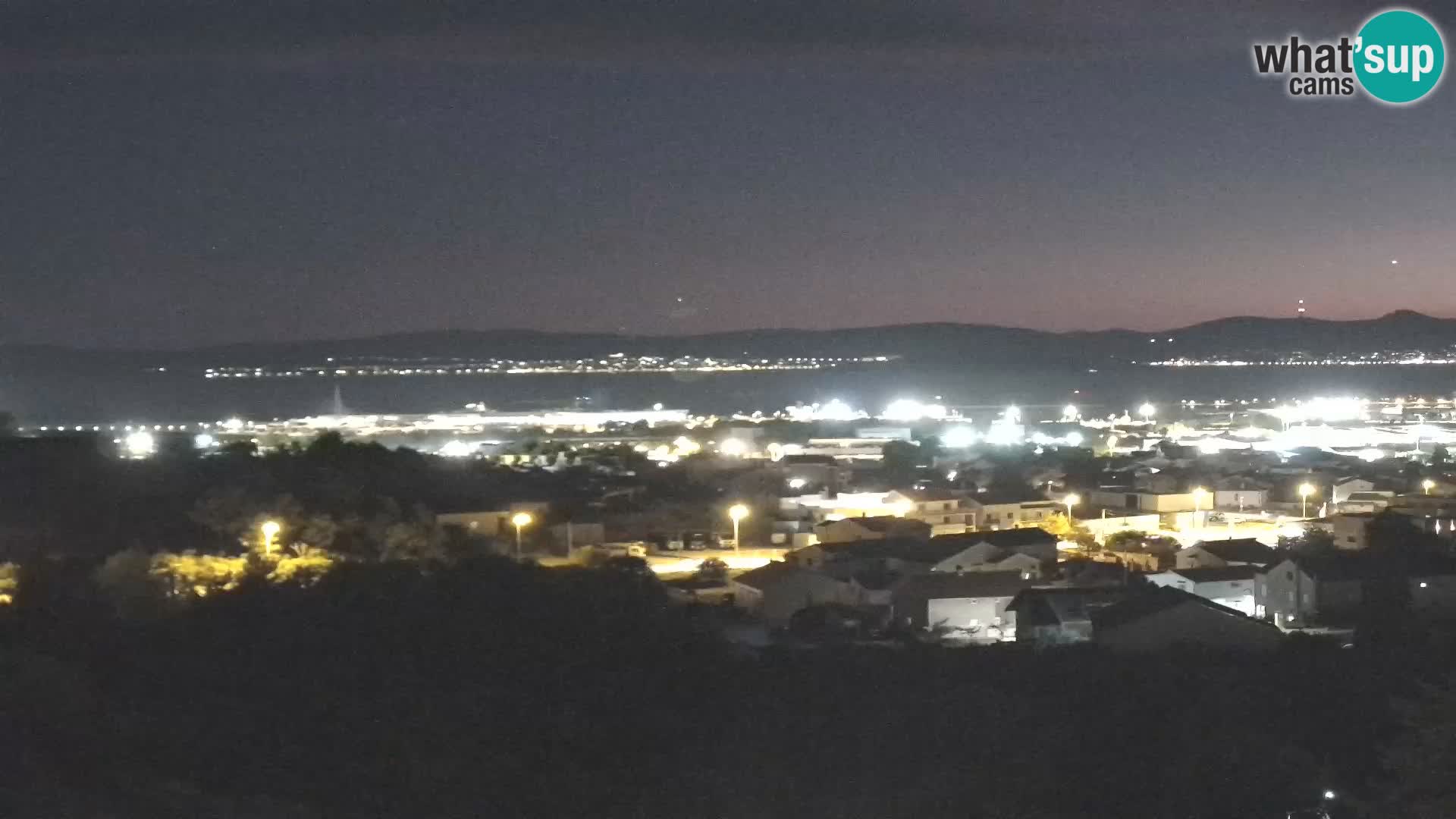 Zadar Port Gazenica Webcam Panorama, Zadar, Kroatien
