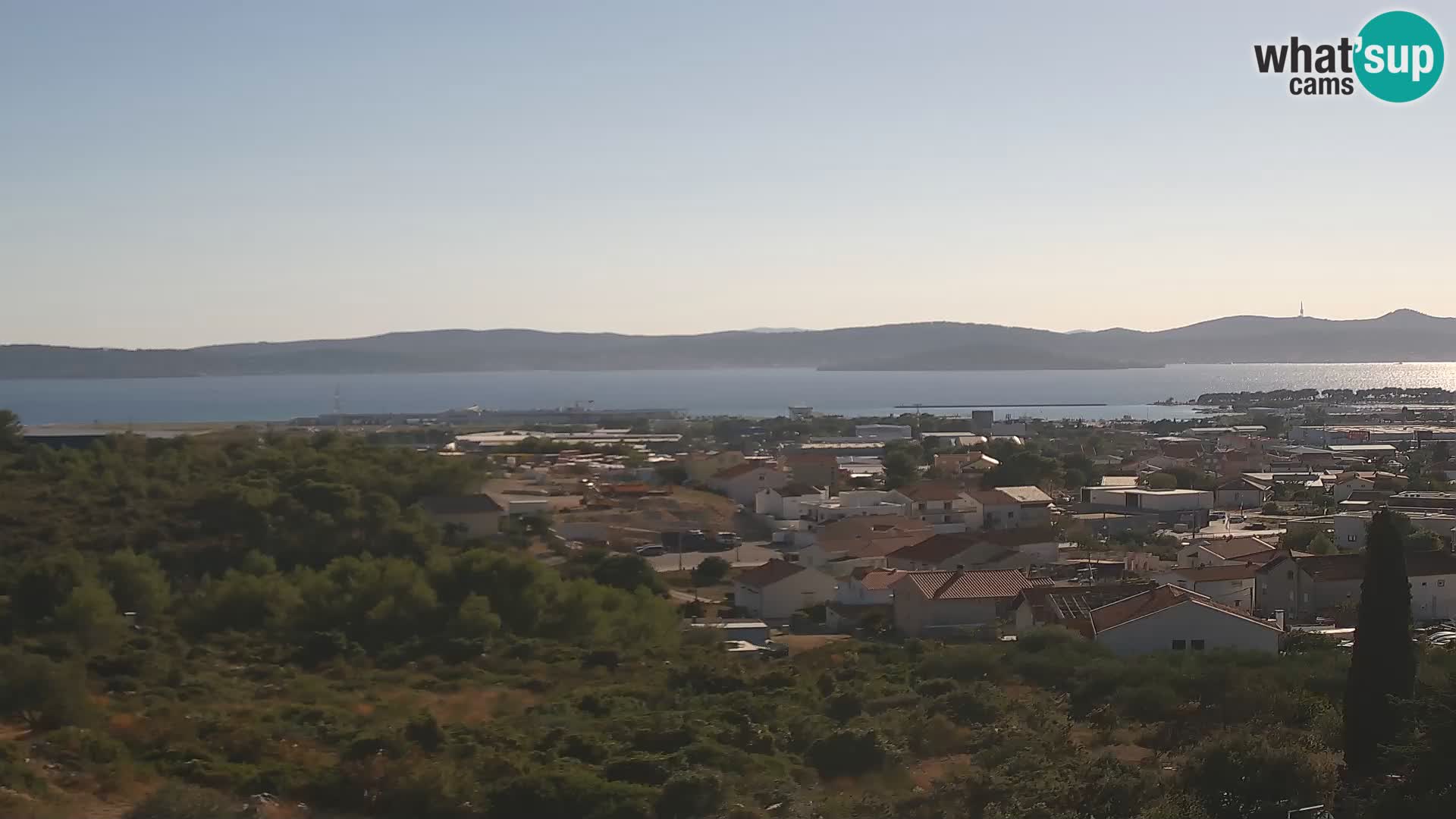 Panorama de la Webcam del Puerto Gazenica de Zadar, Zadar, Croacia