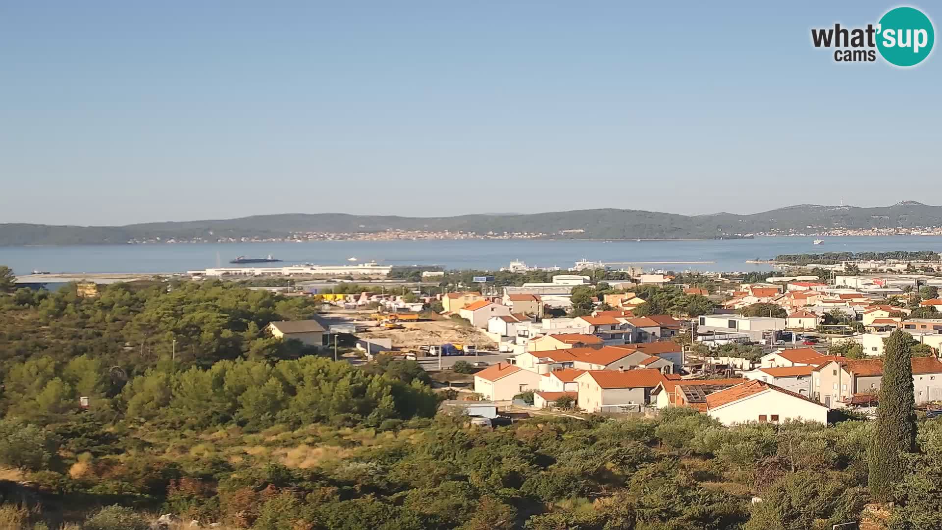 Zadar Port Gazenica Webcam Panorama, Zadar, Croatie