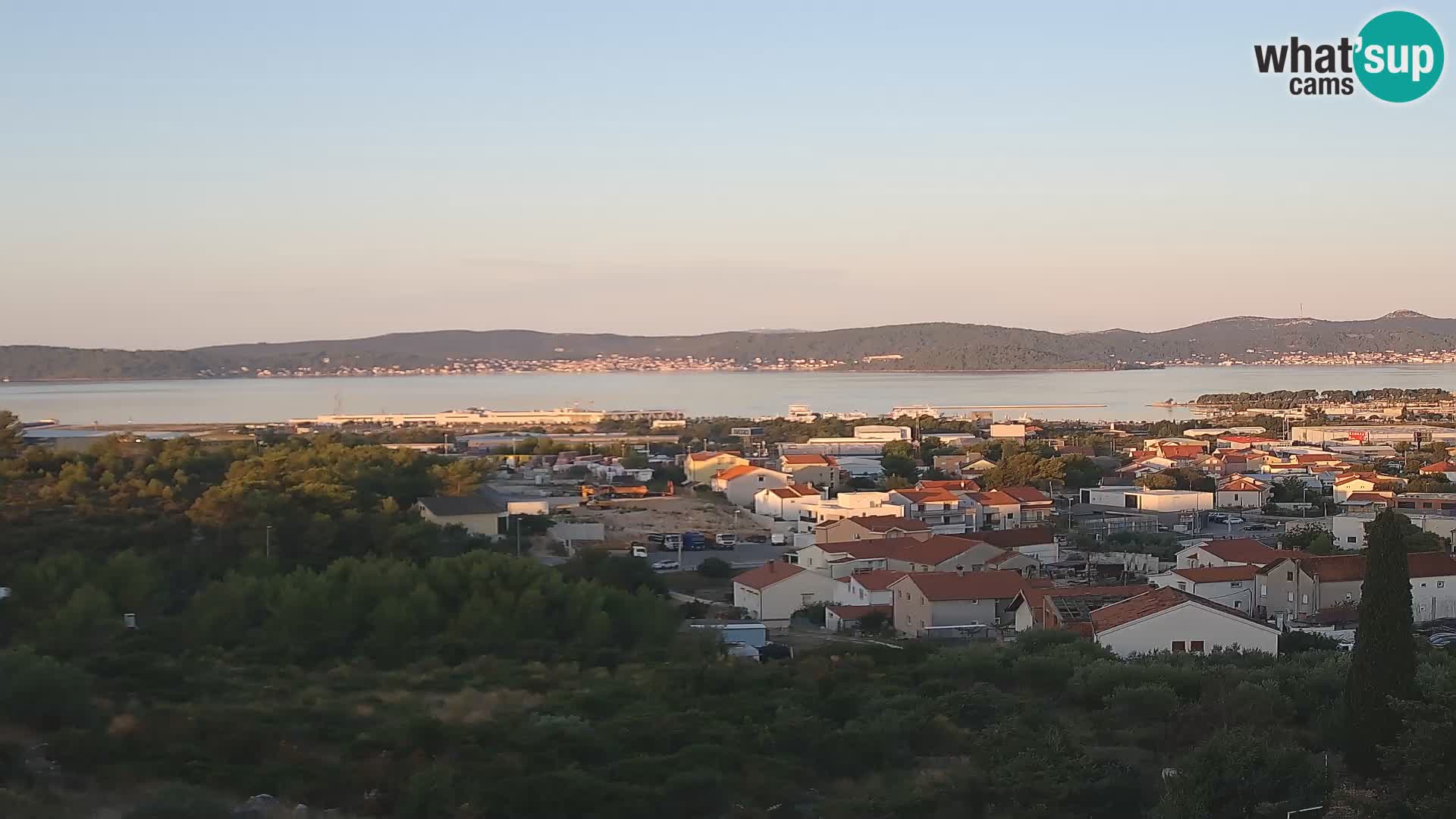Panorama de la Webcam del Puerto Gazenica de Zadar, Zadar, Croacia