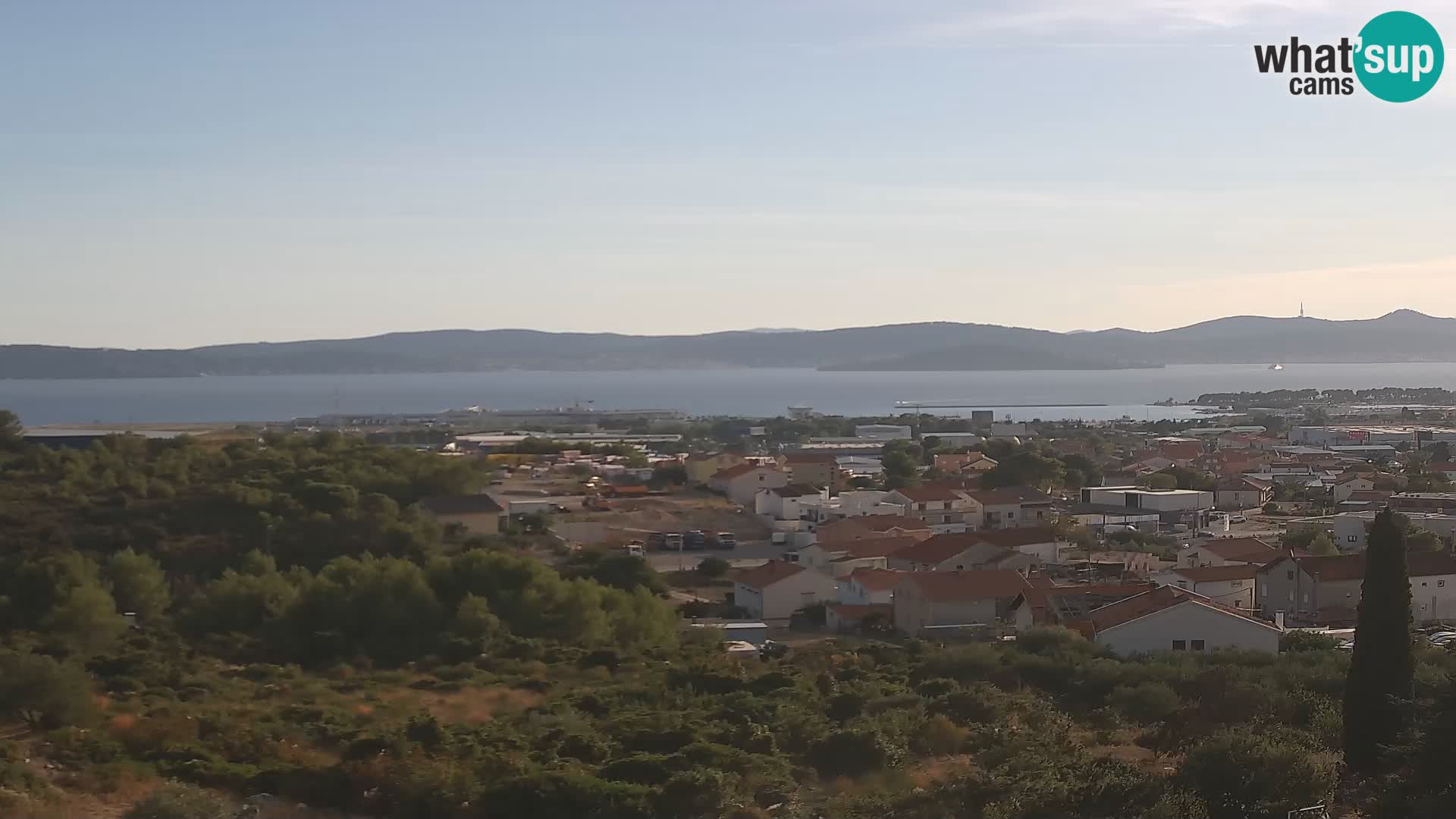 Zadar Port Gazenica Webcam Panorama, Zadar, Kroatien