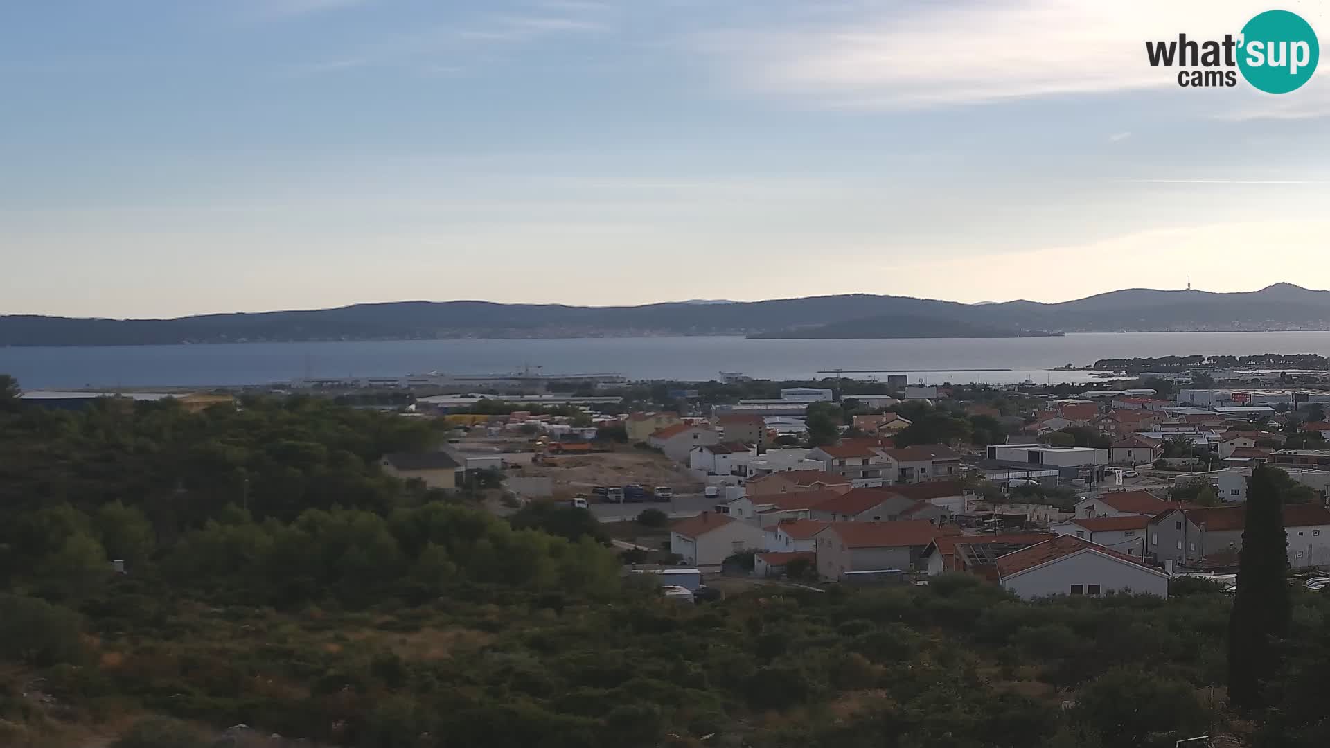 Zadar Port Gazenica Webcam Panorama, Zadar, Croatie