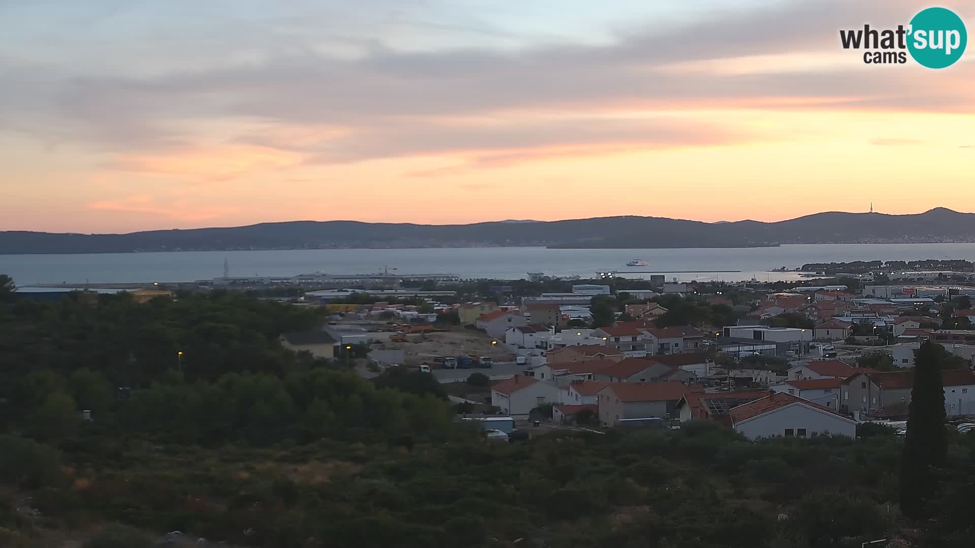 Zadar Port Gazenica Webcam Panorama, Zadar, Croatia
