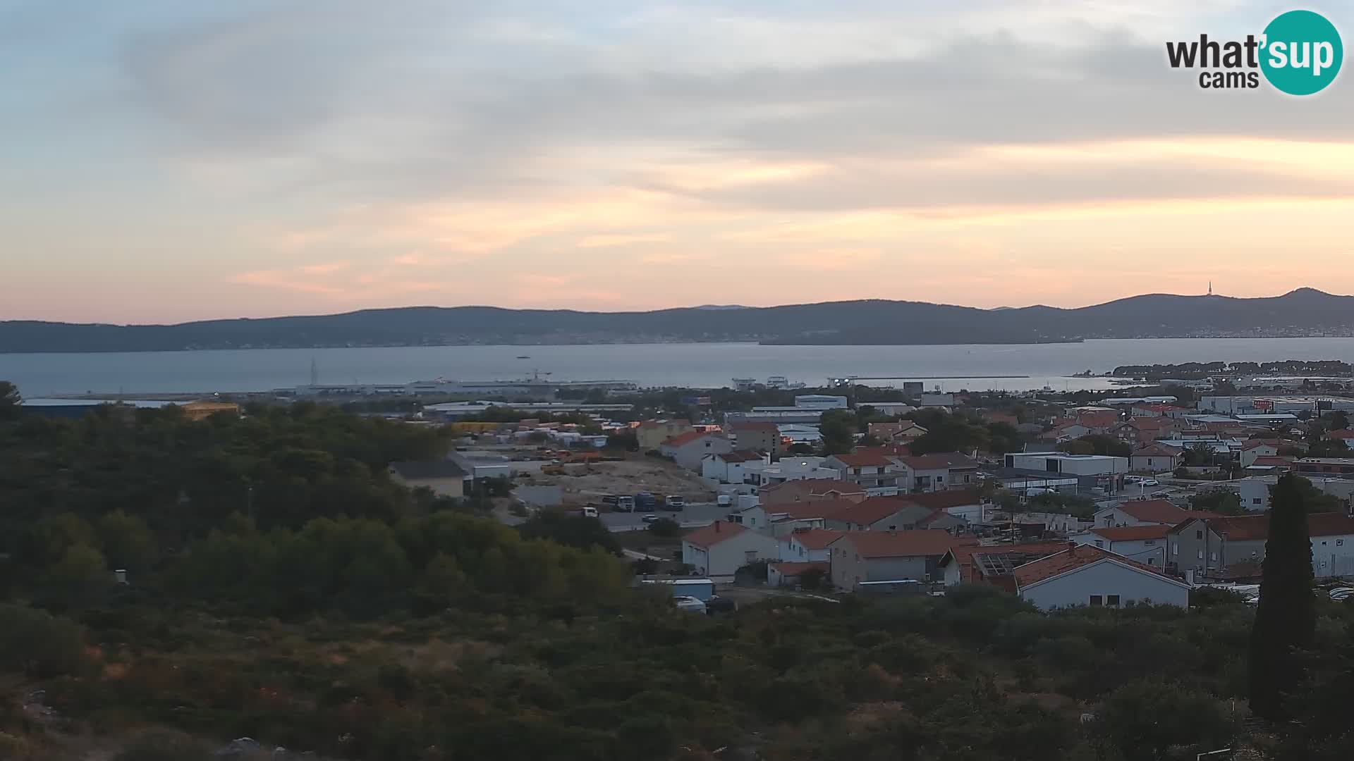 Zadar Port Gazenica Webcam Panorama, Zadar, Croatia