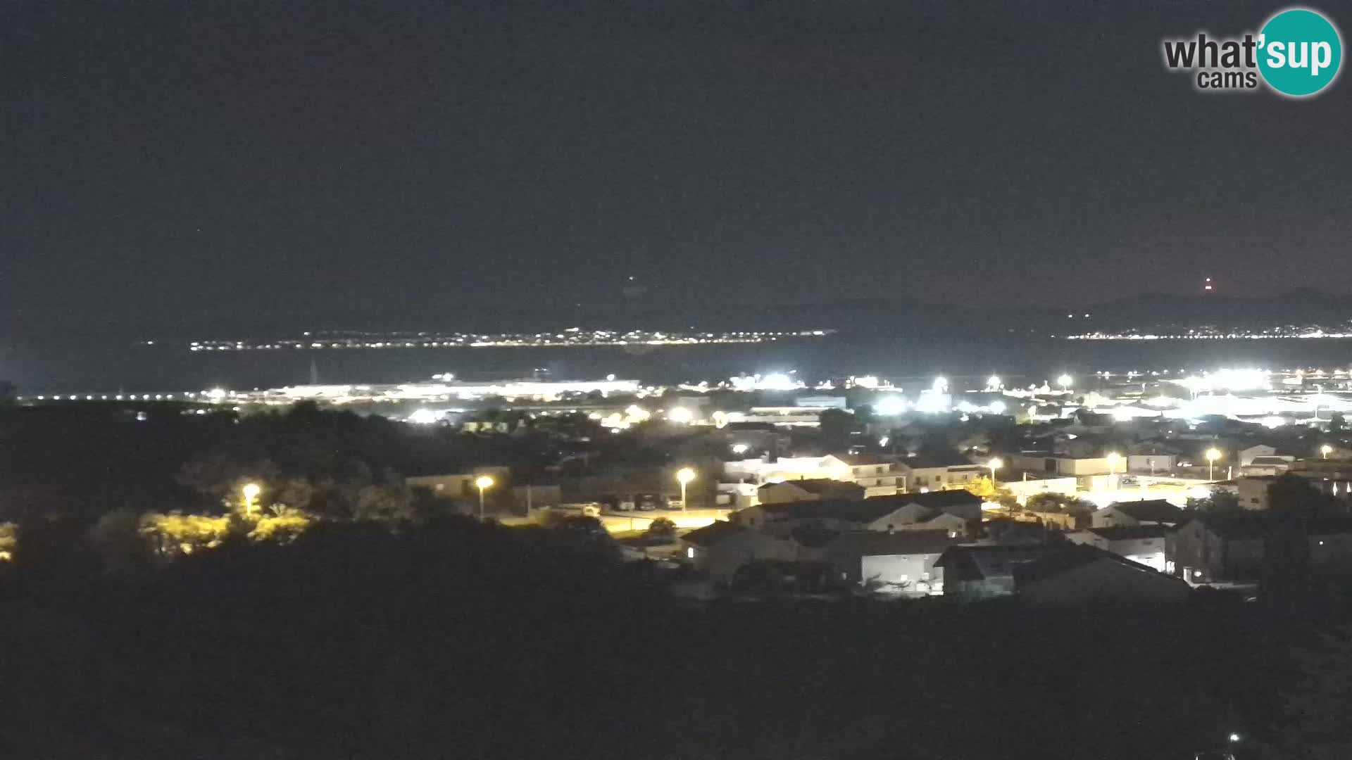 Panoramska web kamera Luke Gaženica u Zadru, Hrvatska