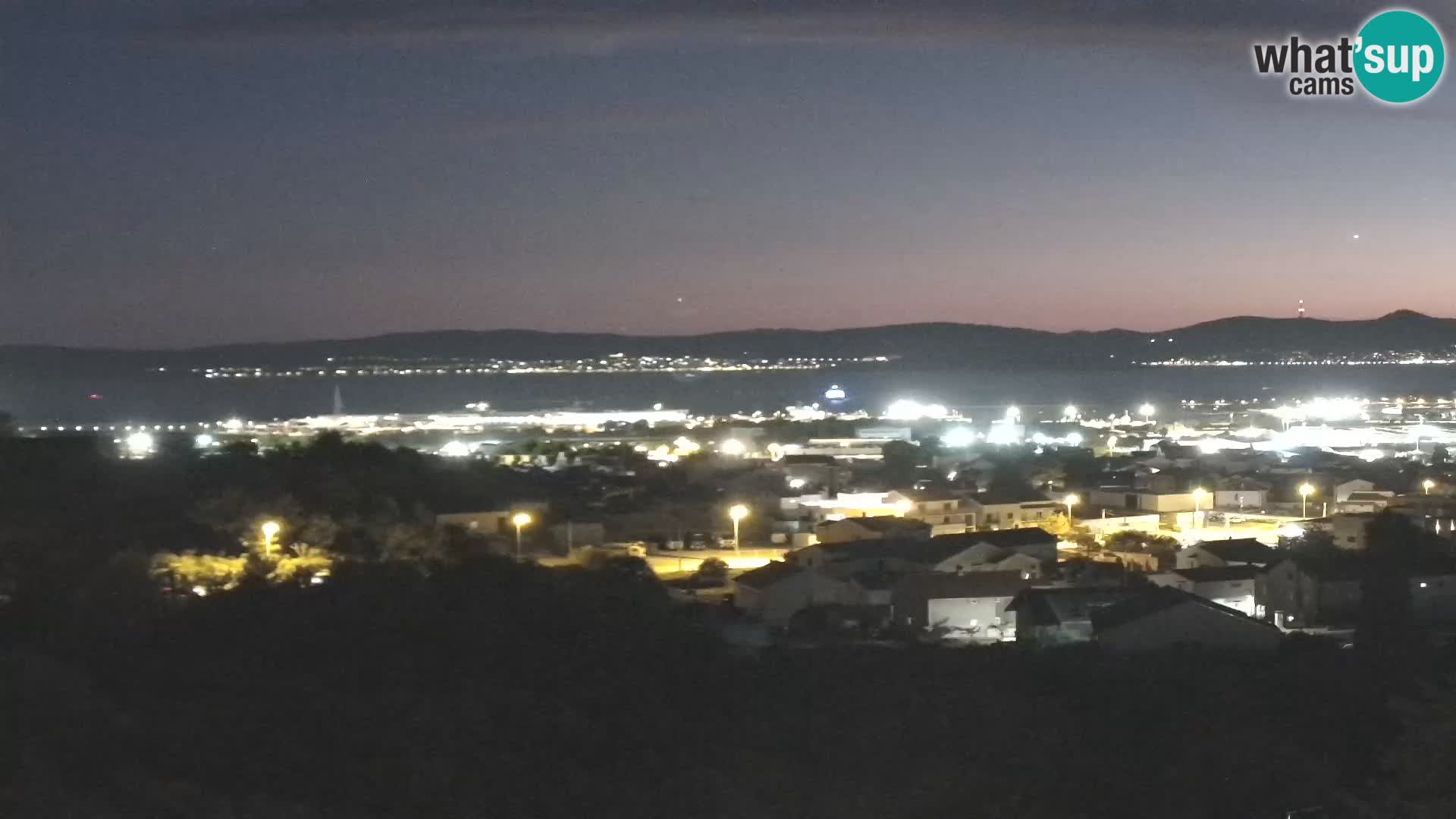 Zadar Port Gazenica Webcam Panorama, Zadar, Kroatien