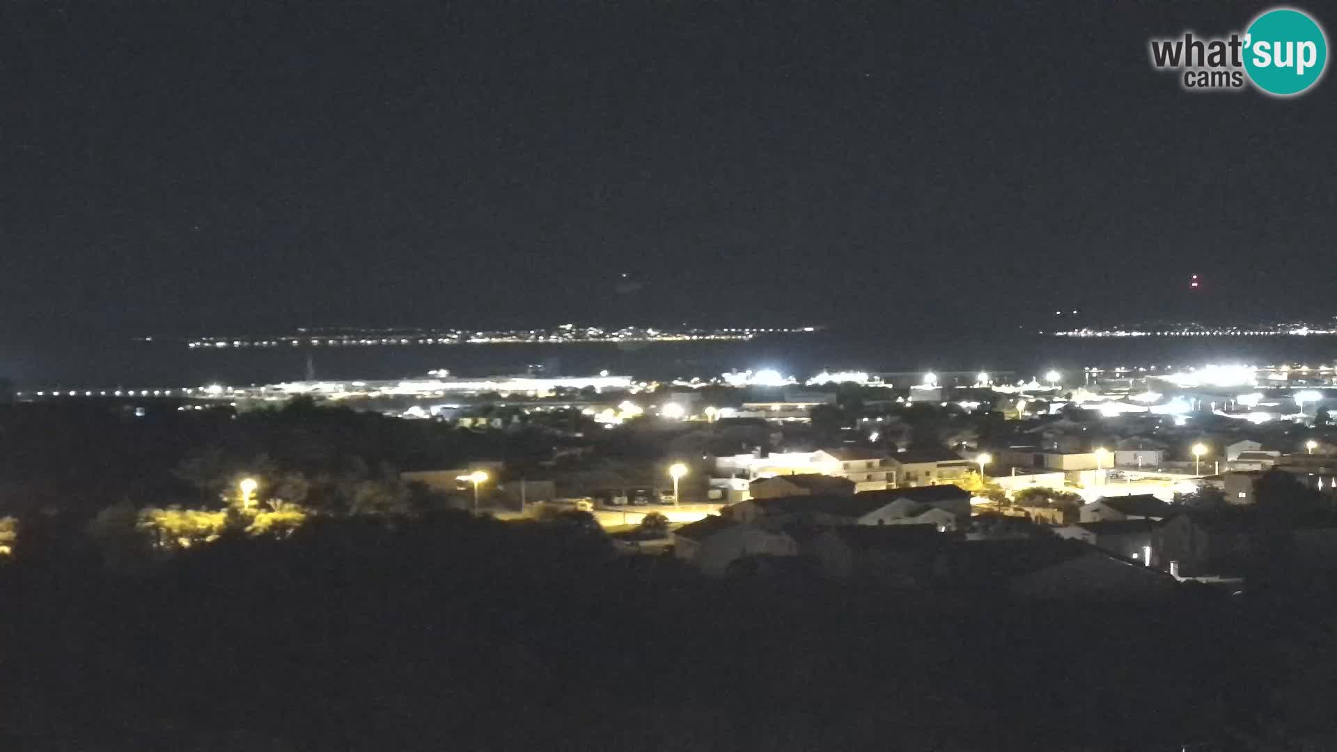 Panorama de la Webcam del Puerto Gazenica de Zadar, Zadar, Croacia