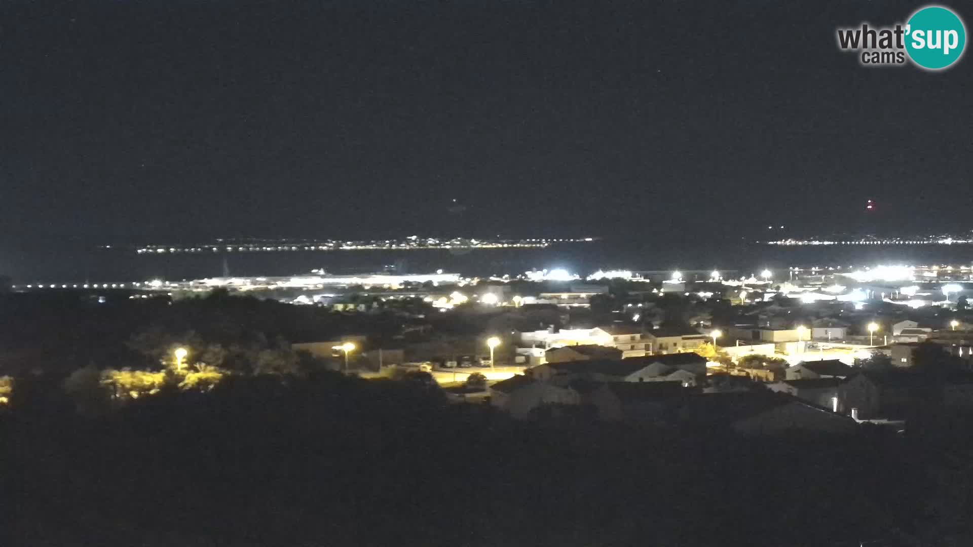 Panorama de la Webcam del Puerto Gazenica de Zadar, Zadar, Croacia