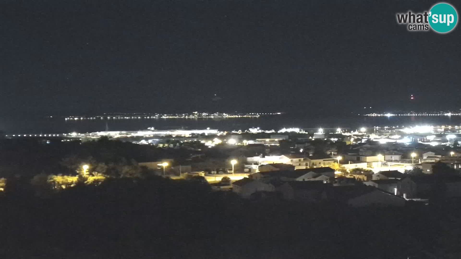 Panorama de la Webcam del Puerto Gazenica de Zadar, Zadar, Croacia