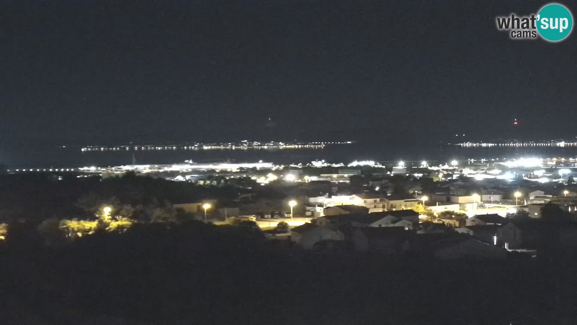 Panorama de la Webcam del Puerto Gazenica de Zadar, Zadar, Croacia