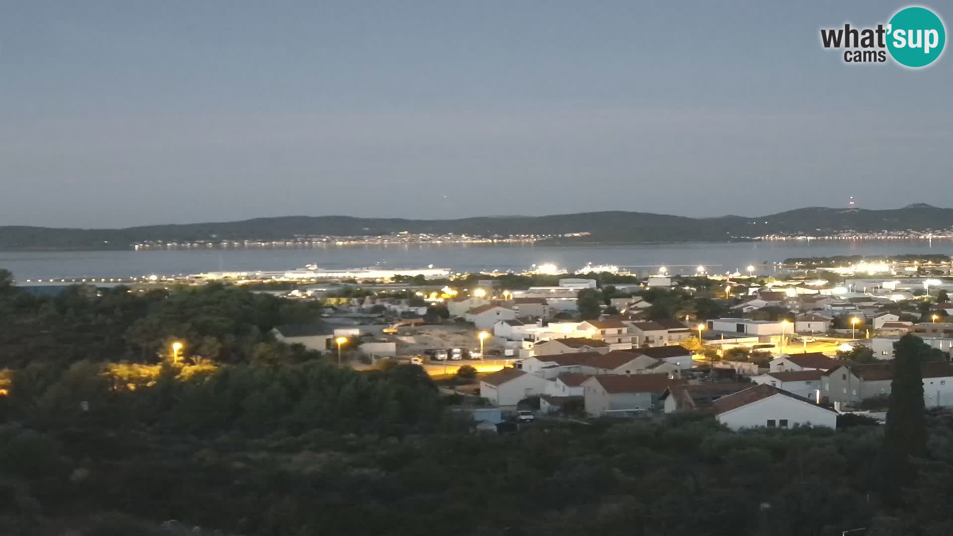 Zadar Port Gazenica Webcam Panorama, Zadar, Kroatien