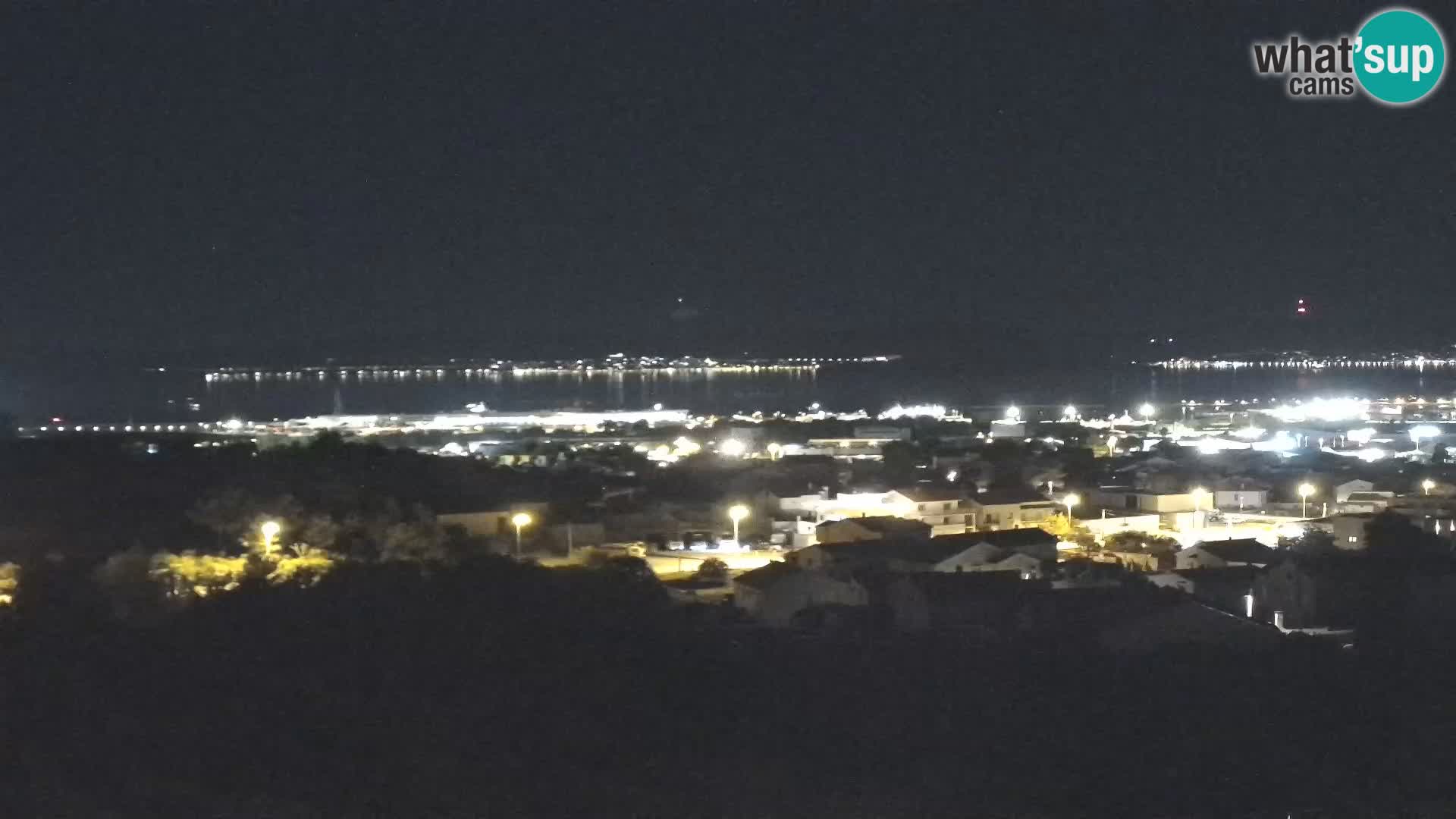 Panoramska web kamera Luke Gaženica u Zadru, Hrvatska