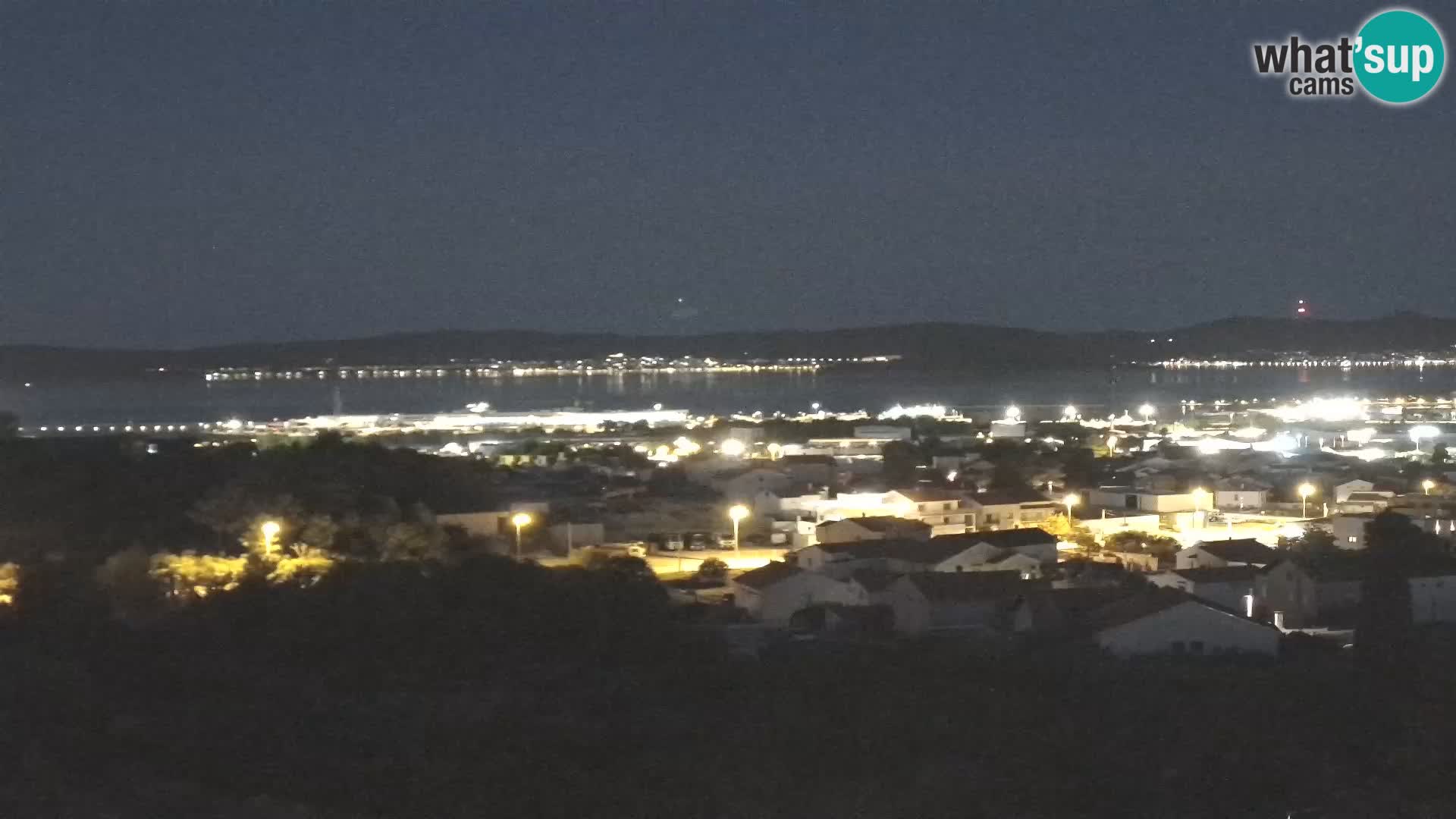 Panoramska web kamera Luke Gaženica u Zadru, Hrvatska