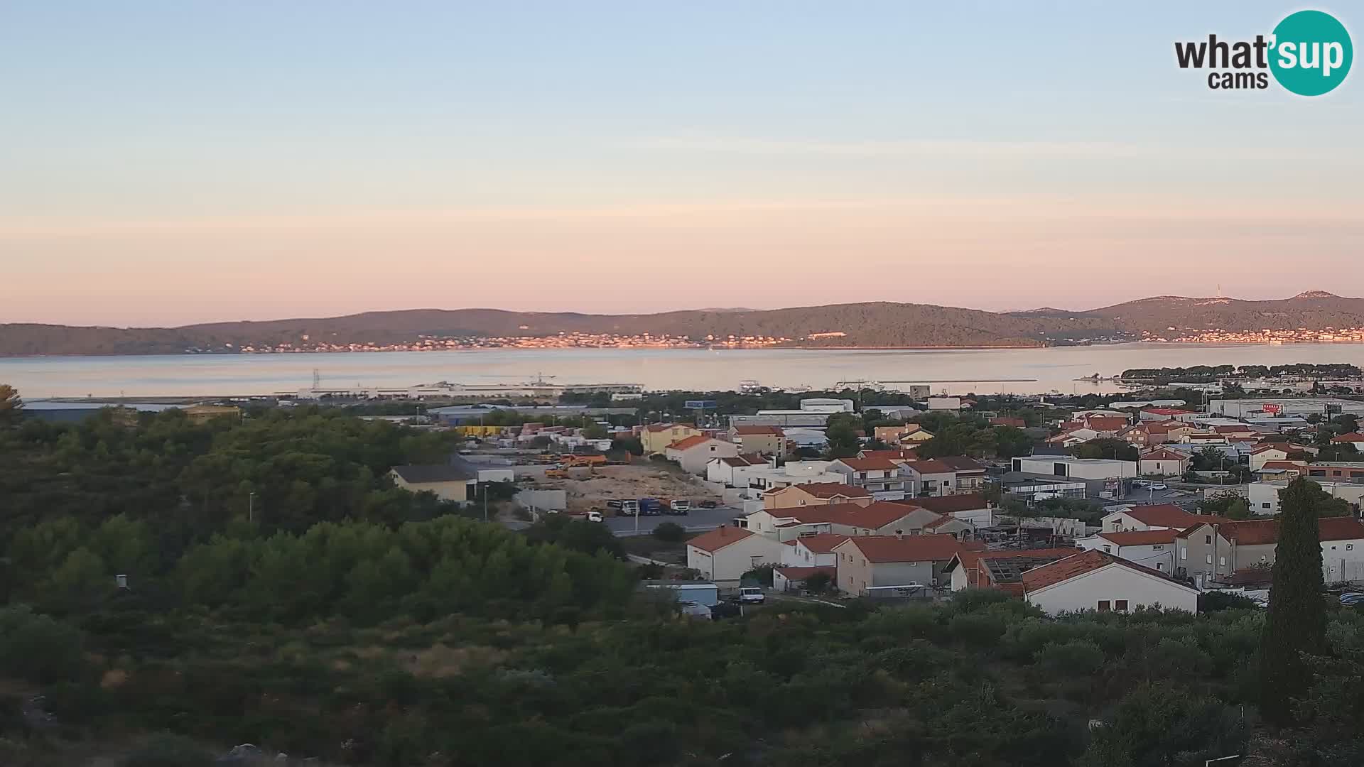 Panorama de la Webcam del Puerto Gazenica de Zadar, Zadar, Croacia