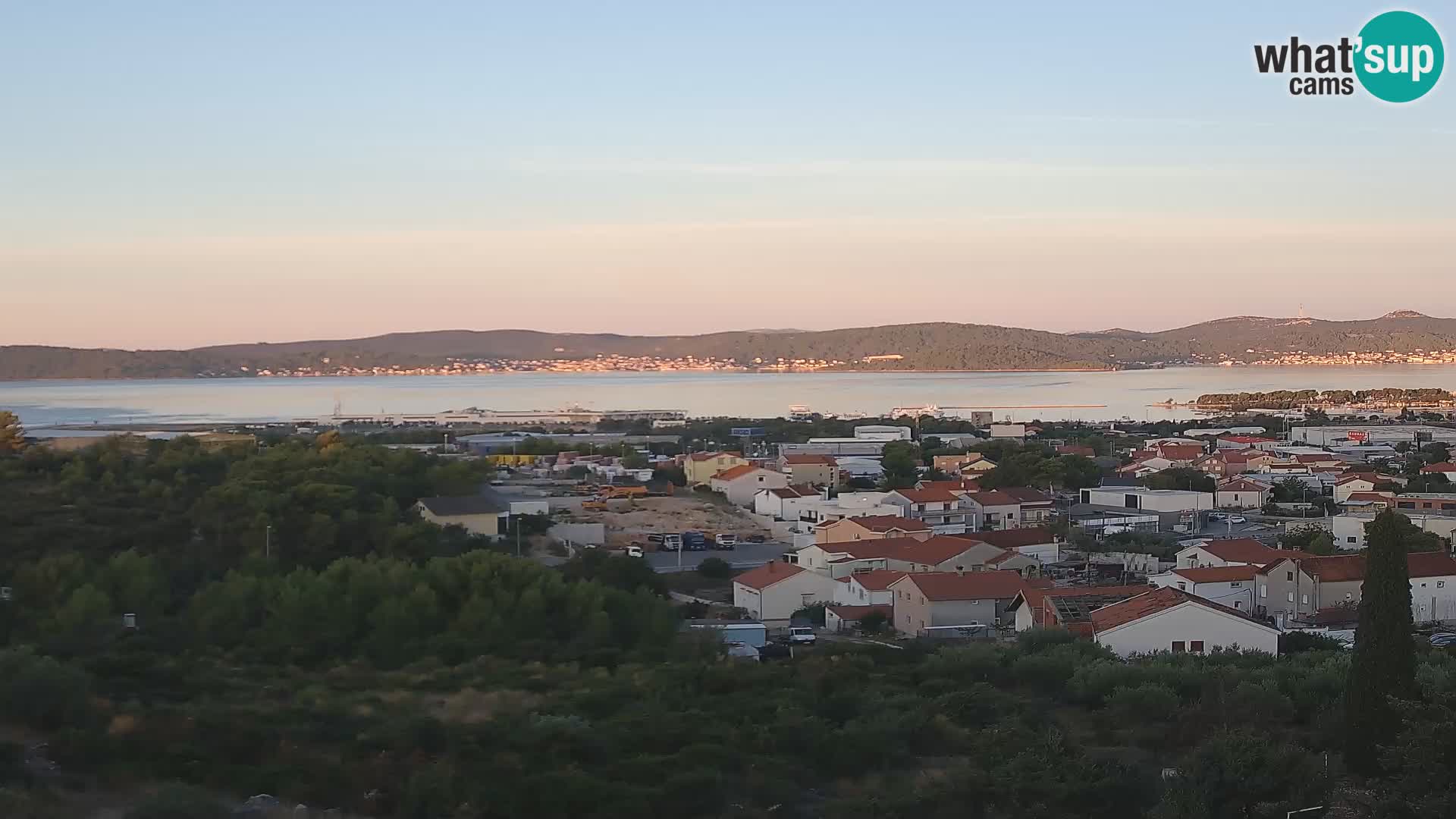 Zadar Pristanišče Gazenica s panoramsko spletno kamero, Zadar, Hrvaška