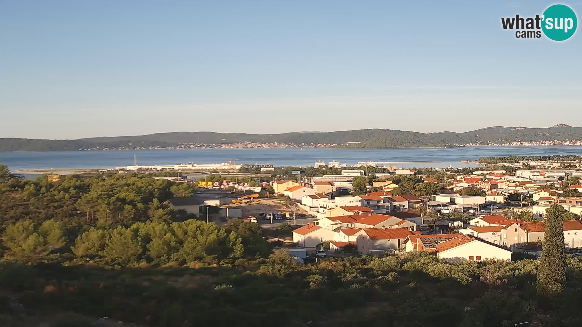 Zadar Pristanišče Gazenica s panoramsko spletno kamero, Zadar, Hrvaška