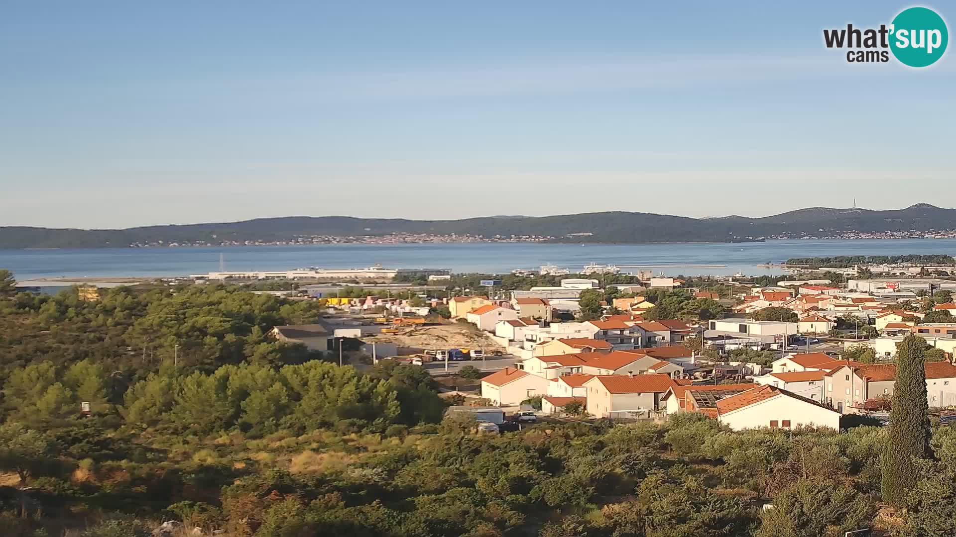 Zadar Port Gazenica Webcam Panorama, Zadar, Croatie