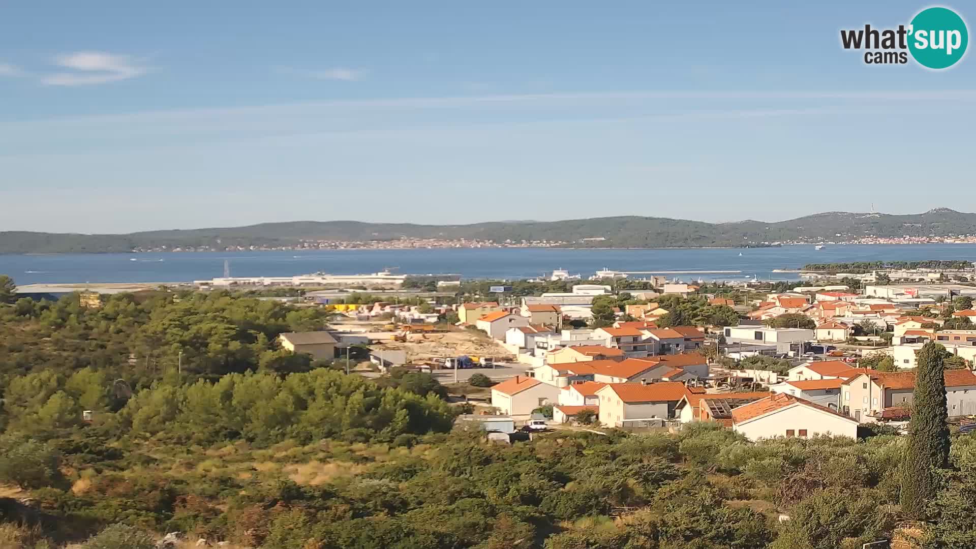 Zadar Pristanišče Gazenica s panoramsko spletno kamero, Zadar, Hrvaška