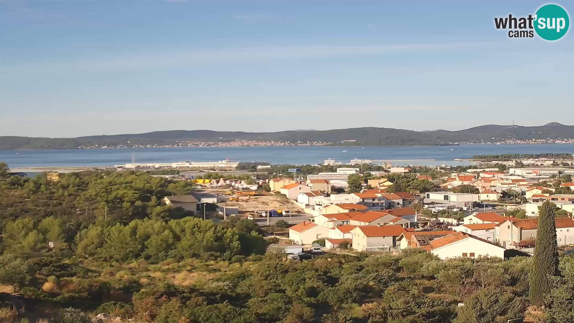 Panoramska web kamera Luke Gaženica u Zadru, Hrvatska