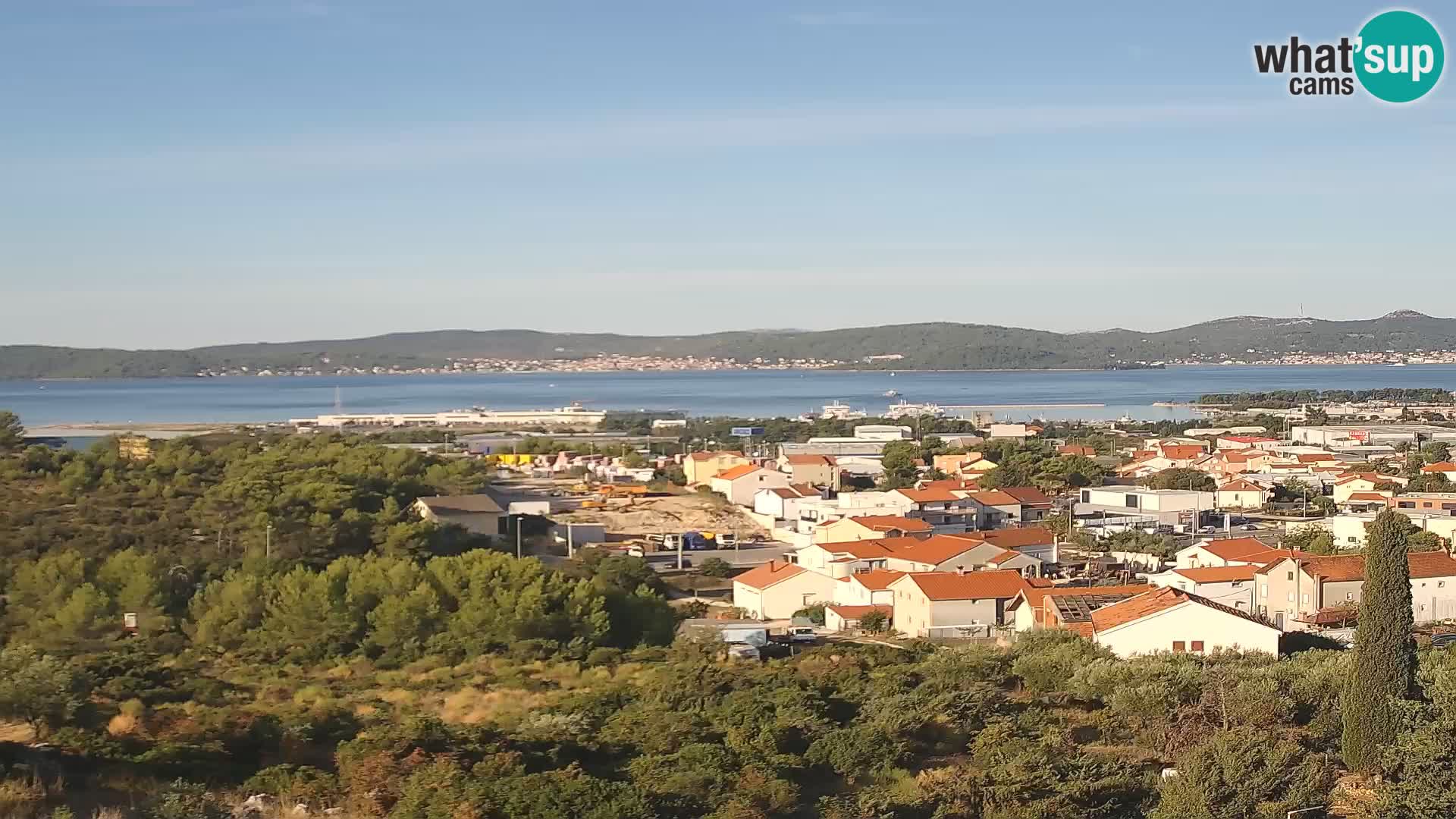 Zadar Pristanišče Gazenica s panoramsko spletno kamero, Zadar, Hrvaška