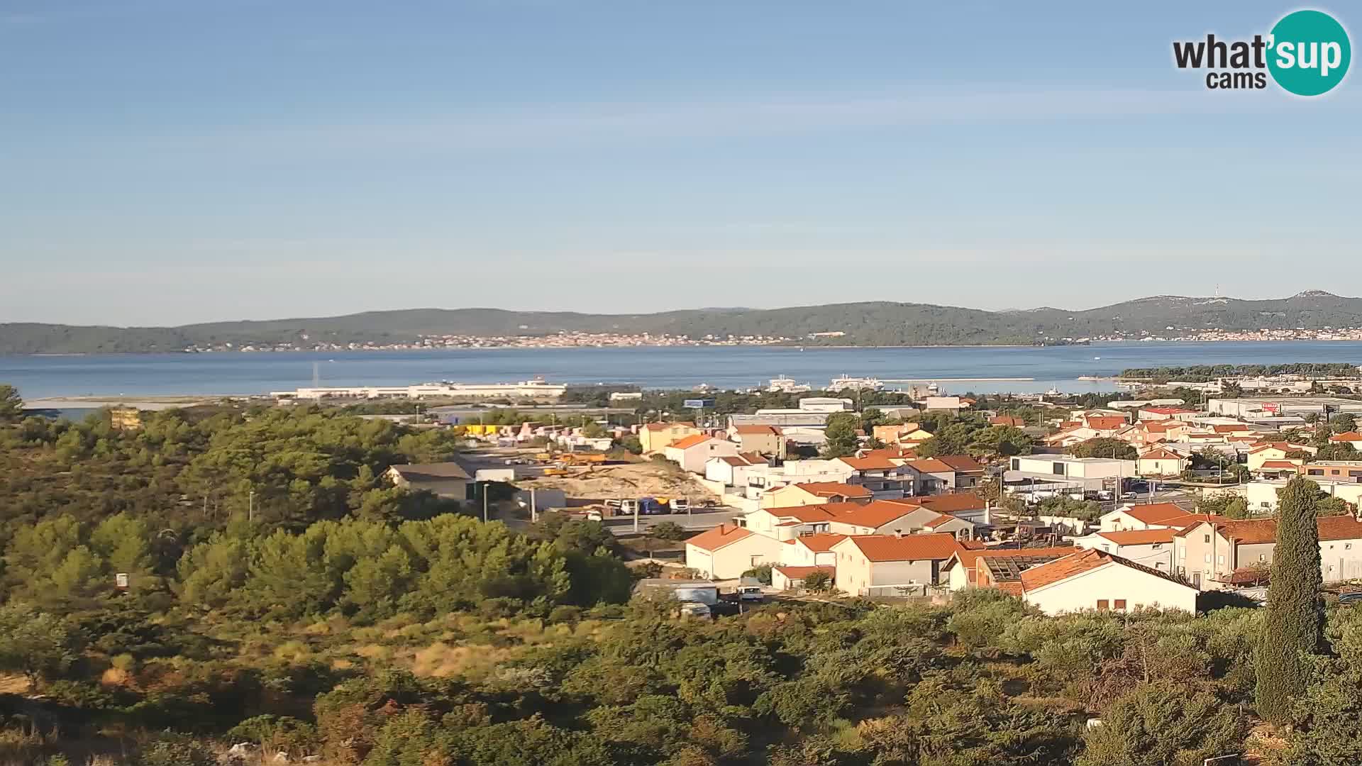 Zadar Pristanišče Gazenica s panoramsko spletno kamero, Zadar, Hrvaška