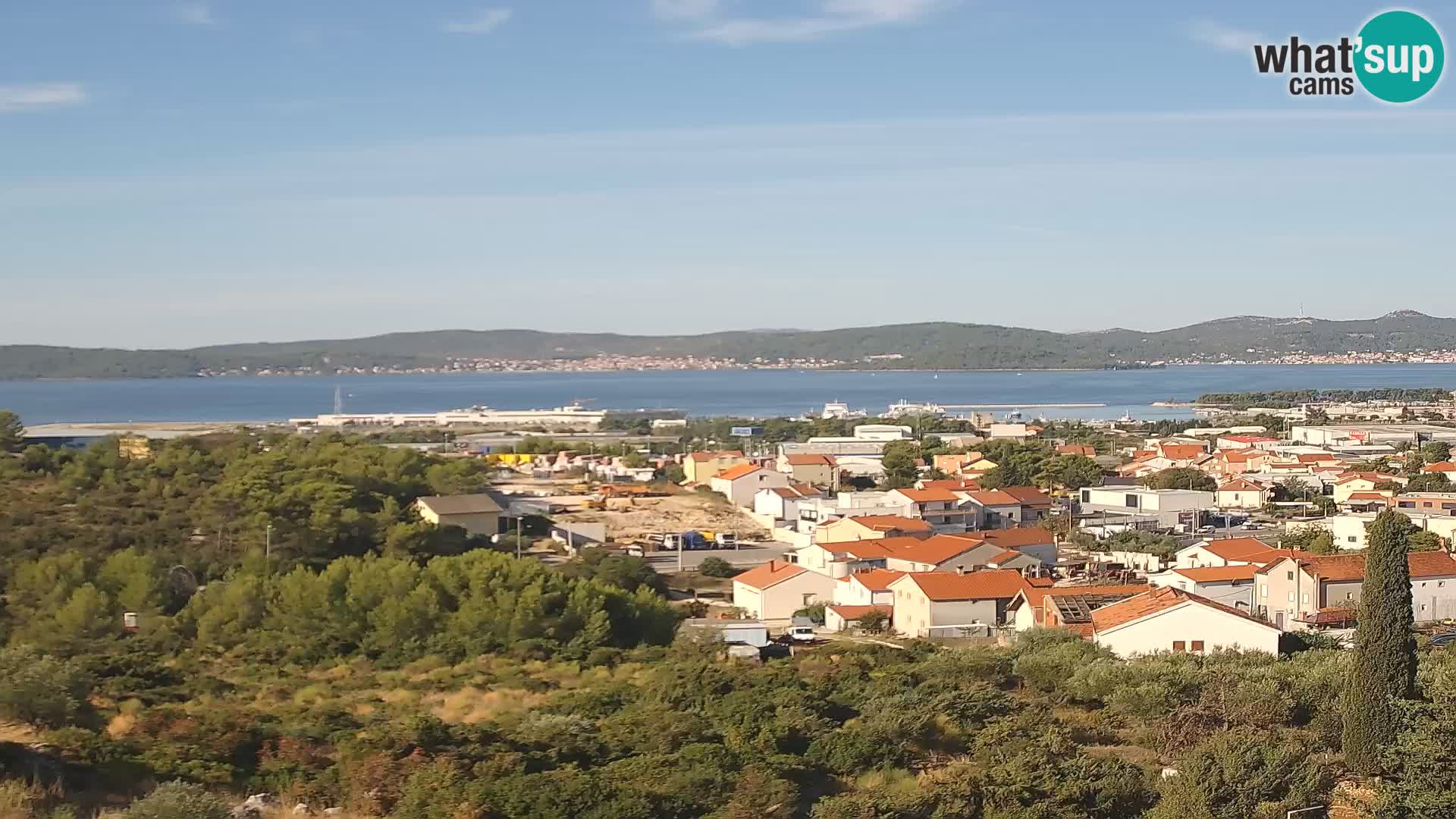 Zadar Pristanišče Gazenica s panoramsko spletno kamero, Zadar, Hrvaška