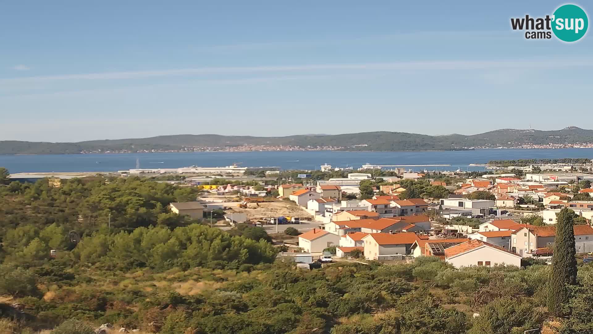 Zadar Pristanišče Gazenica s panoramsko spletno kamero, Zadar, Hrvaška